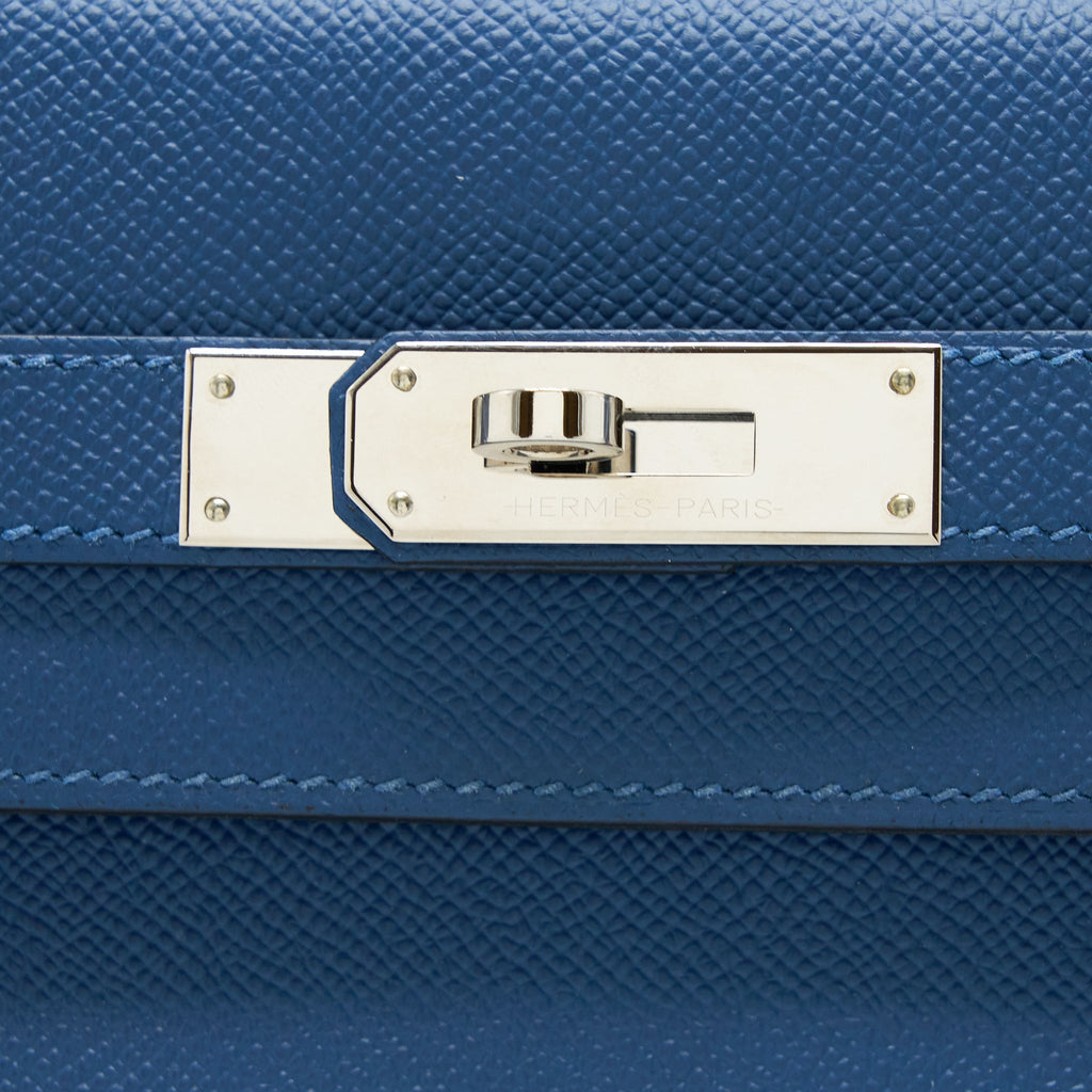 HERMES KELLY 35 EPSOM S4 DEEP BLUE SHW