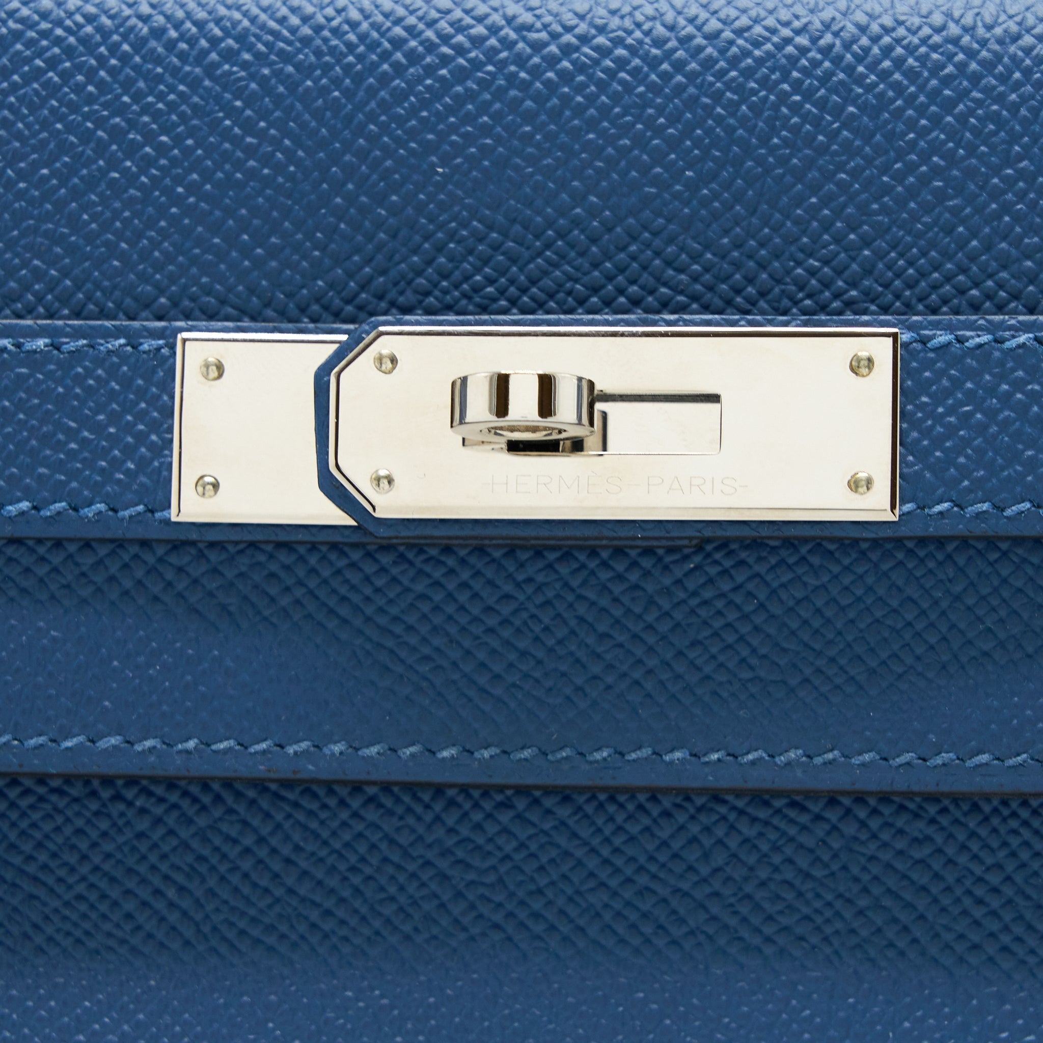 HERMES KELLY 35 EPSOM S4 DEEP BLUE SHW