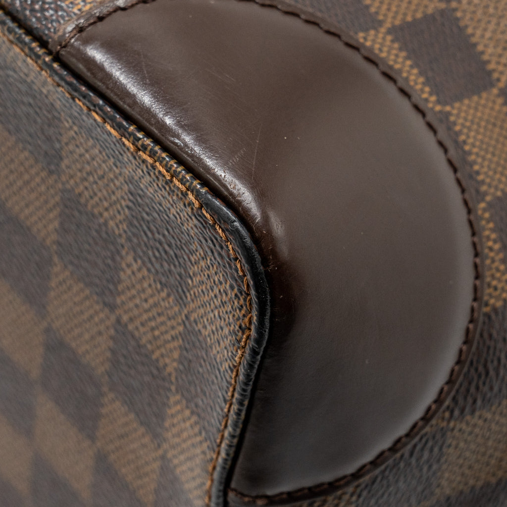 LOUIS VUITTON HEMPSTEAD TOTE BAG DAMIER EBENE GHW