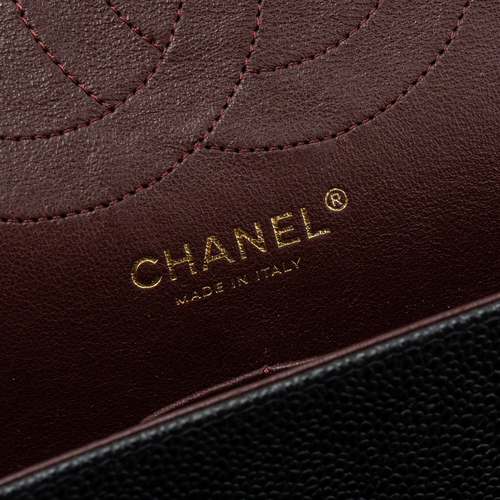 CHANEL JUMBO CLASSIC DOUBLE FLAP BAG CAVIAR BLACK GHW