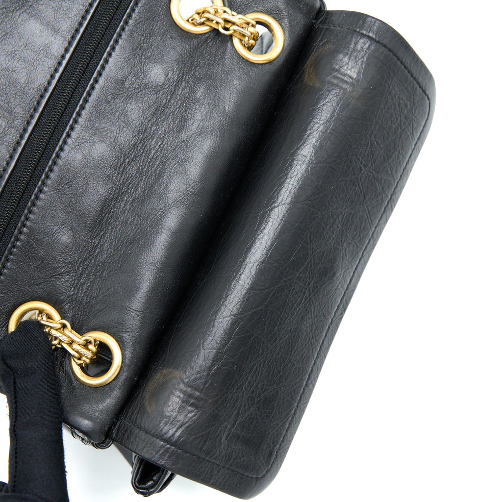 CHANEL MINI 2.55 REISSUE FLAP BAG LUCKY CHARMS CASINO LIMITED AGED CALFSKIN BRUSHED GHW