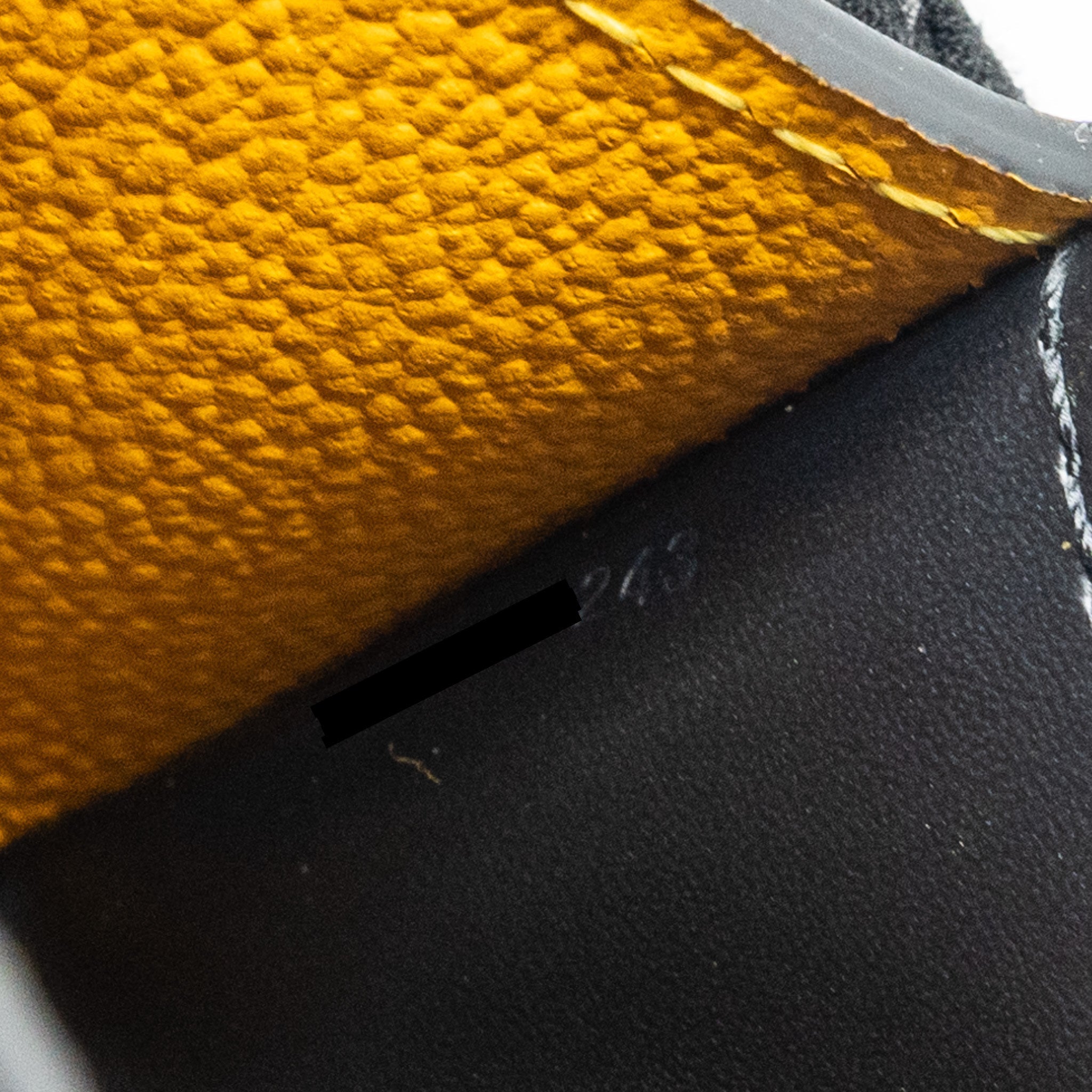 GOYARD SAINT-PIERRE CARD WALLET GOYARDINE CANVAS/CALFSKIN BLACK