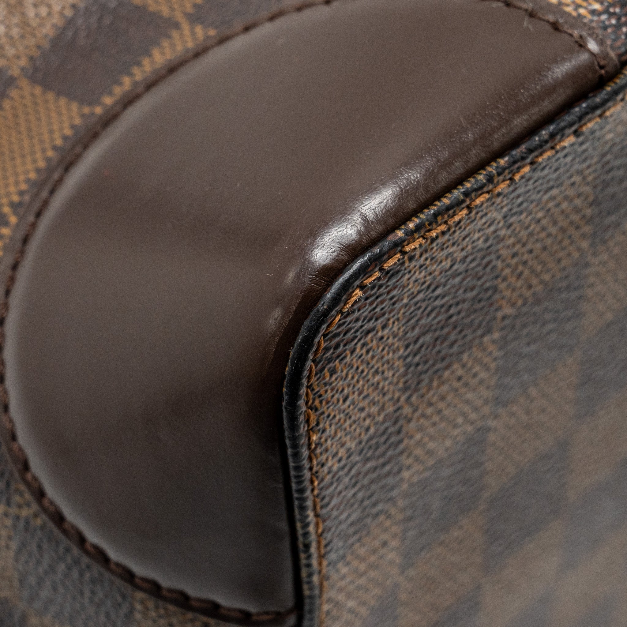 LOUIS VUITTON HEMPSTEAD TOTE BAG DAMIER EBENE GHW