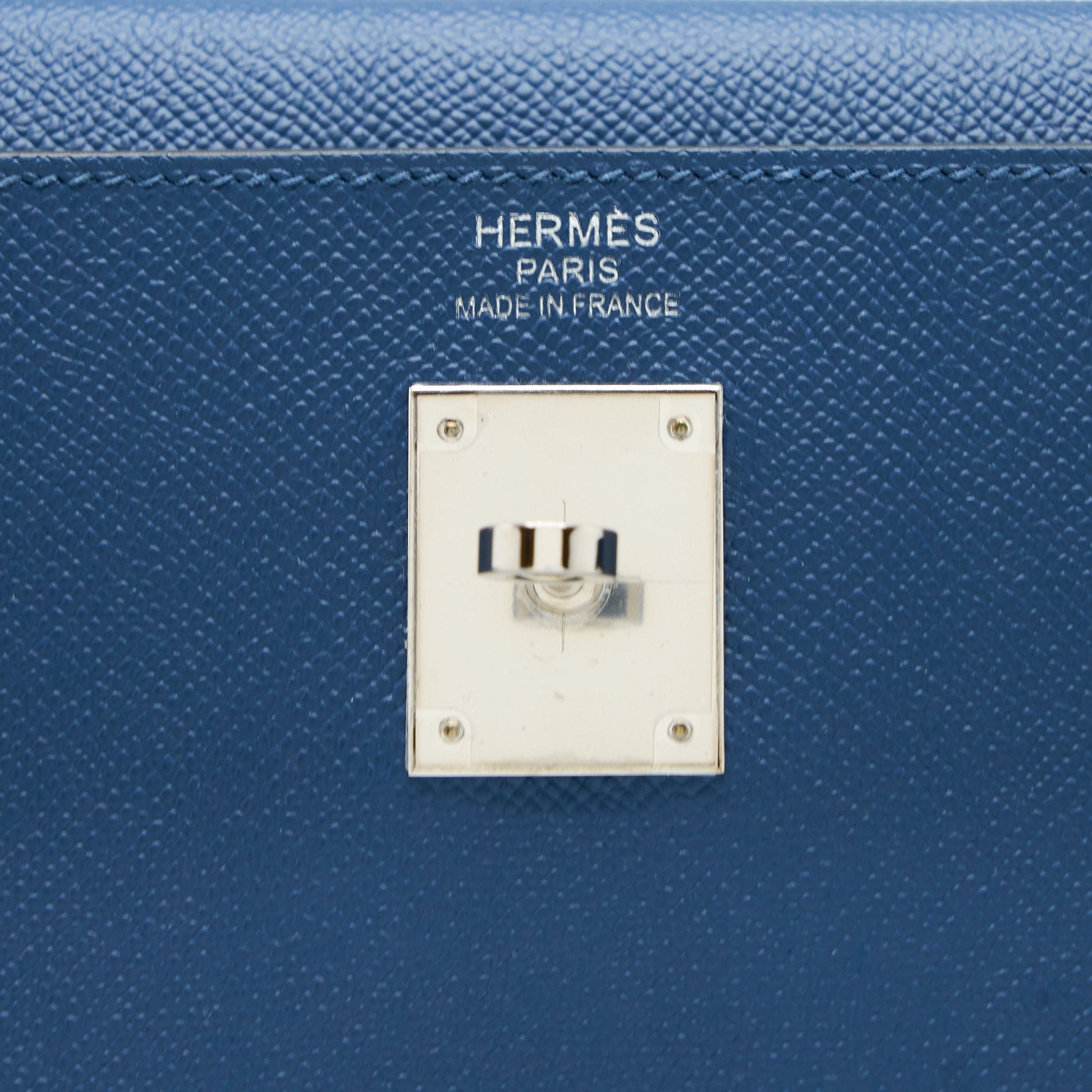 HERMES KELLY 35 EPSOM S4 DEEP BLUE SHW