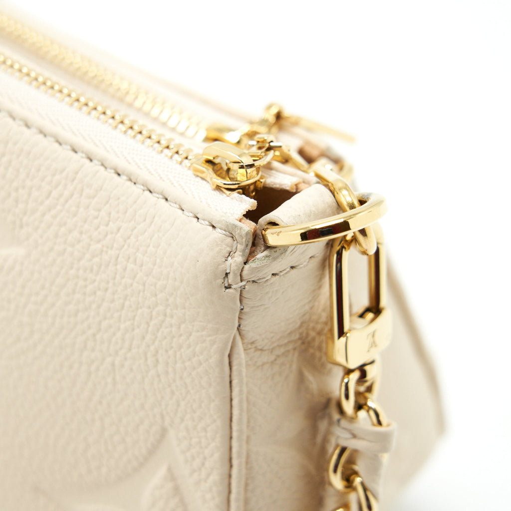LOUIS VUITTON MULTI POCHETTE WHITE