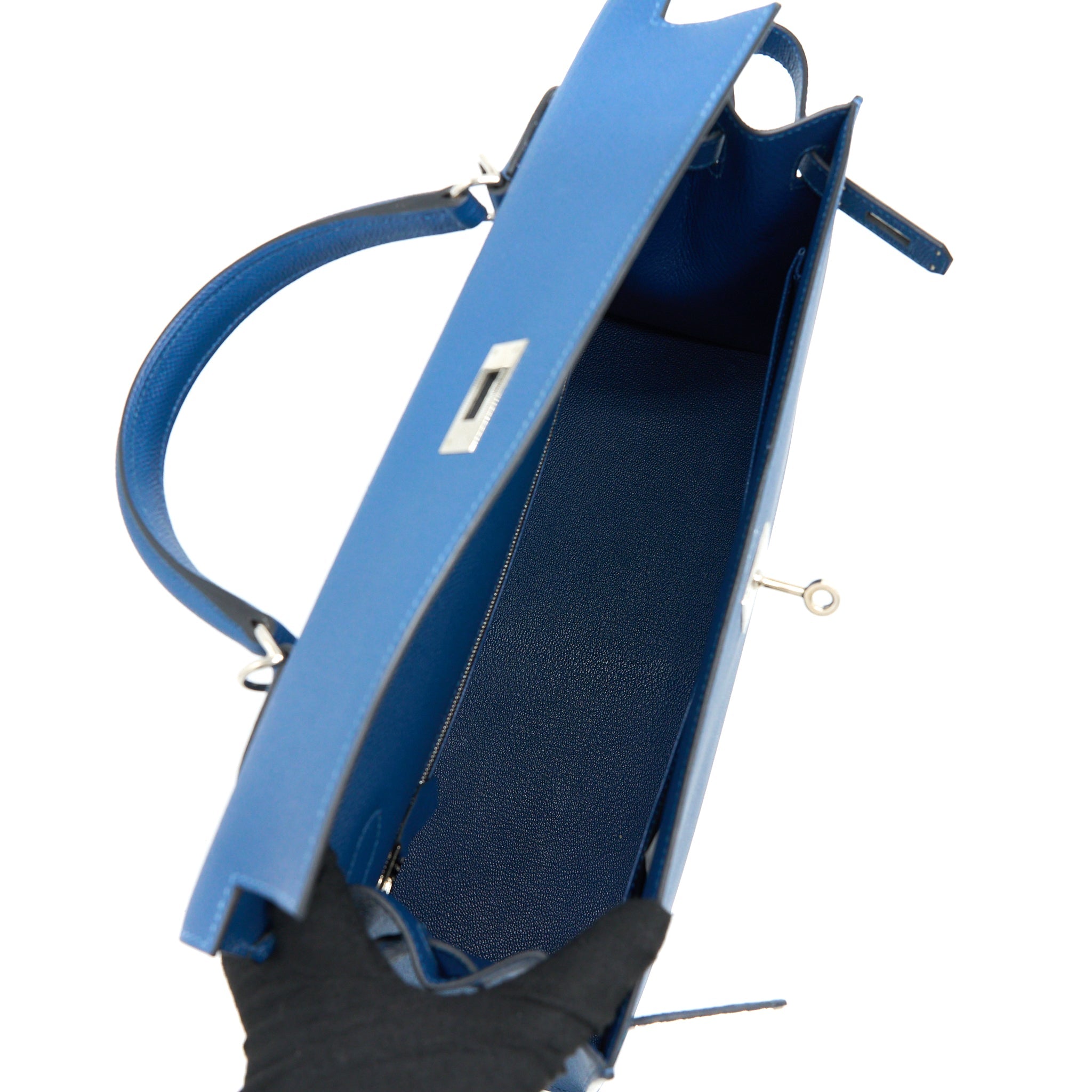 HERMES KELLY 35 EPSOM S4 DEEP BLUE SHW