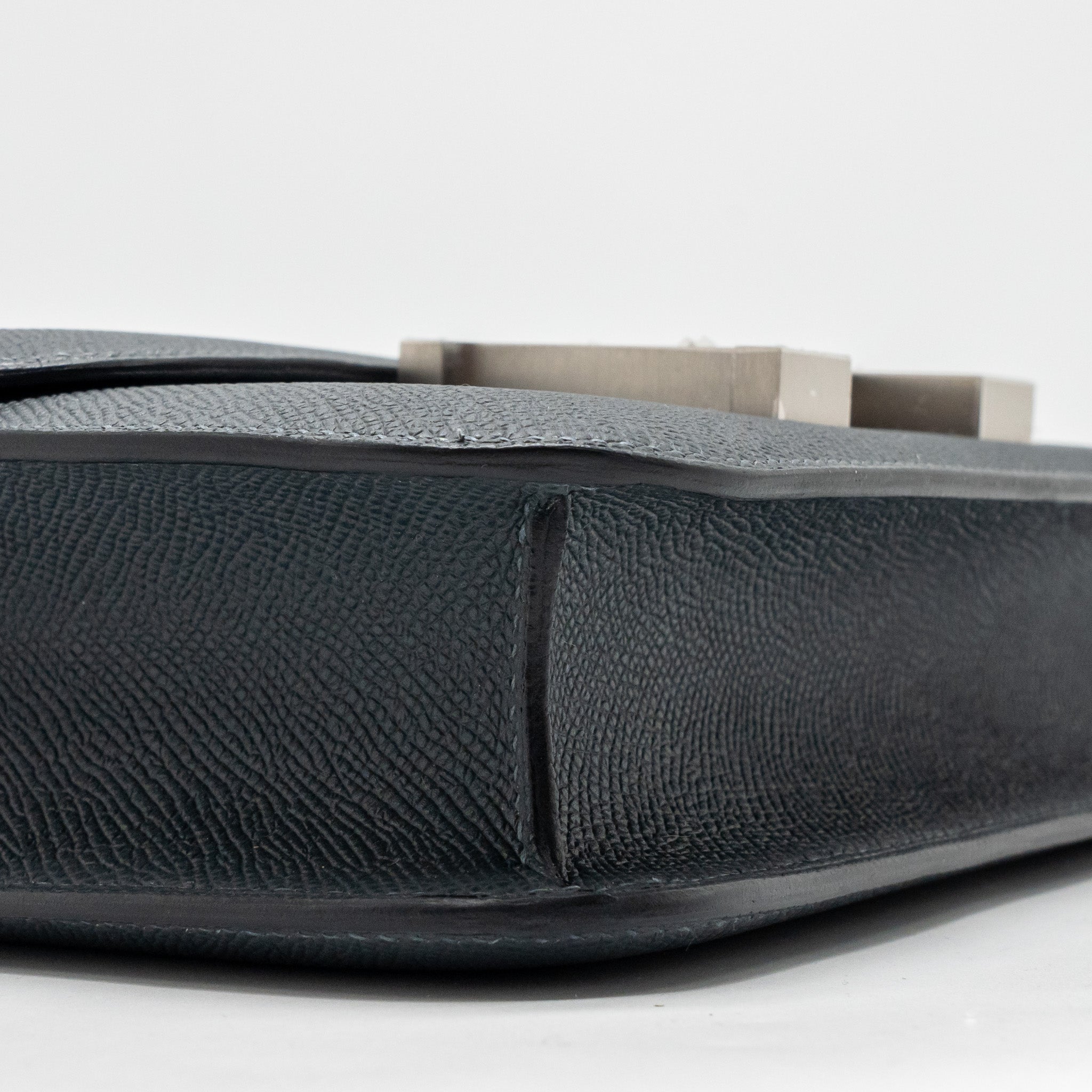 HERMES CONSTANCE 24 EPSOM GRIS MISTY BRUSHED SHW