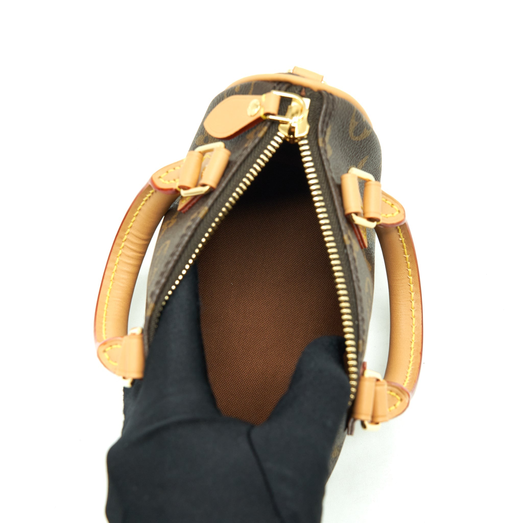 LOUIS VUITTON NEW NANO SPEEDY MONOGRAM CANVAS YEAR 2022