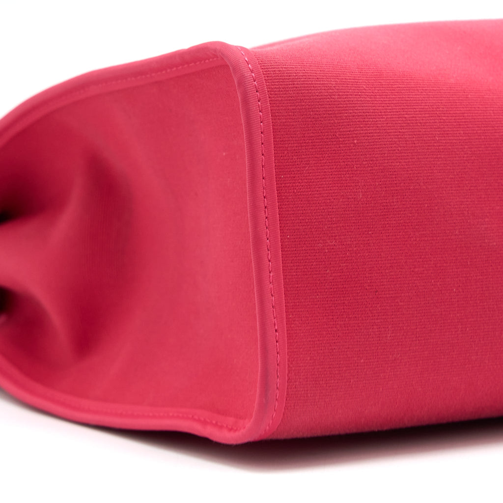 HERMES HERBAG 31 CANVAS/LEATHER ROSE EXTREME SHW