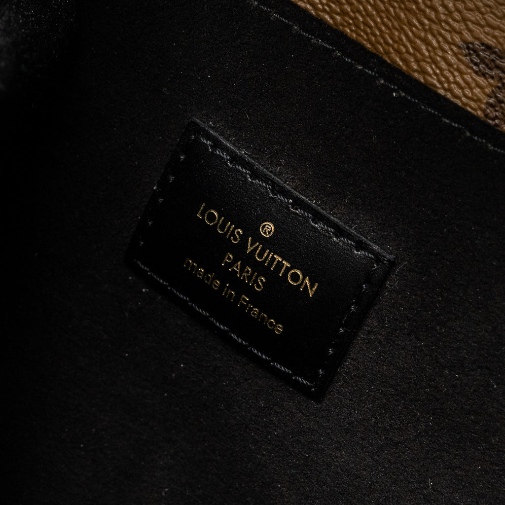 LOUIS VUITTON POCHETTE MÉTIS MONOGRAM REVERSE CANVAS GHW