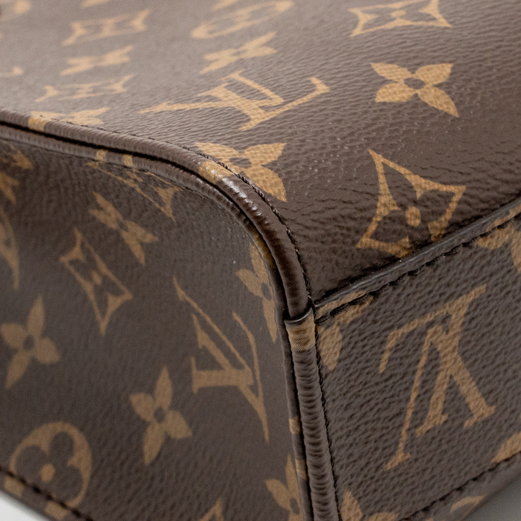 LOUIS VUITTON SAC PLAT BB MONOGRAM CANVAS GHW