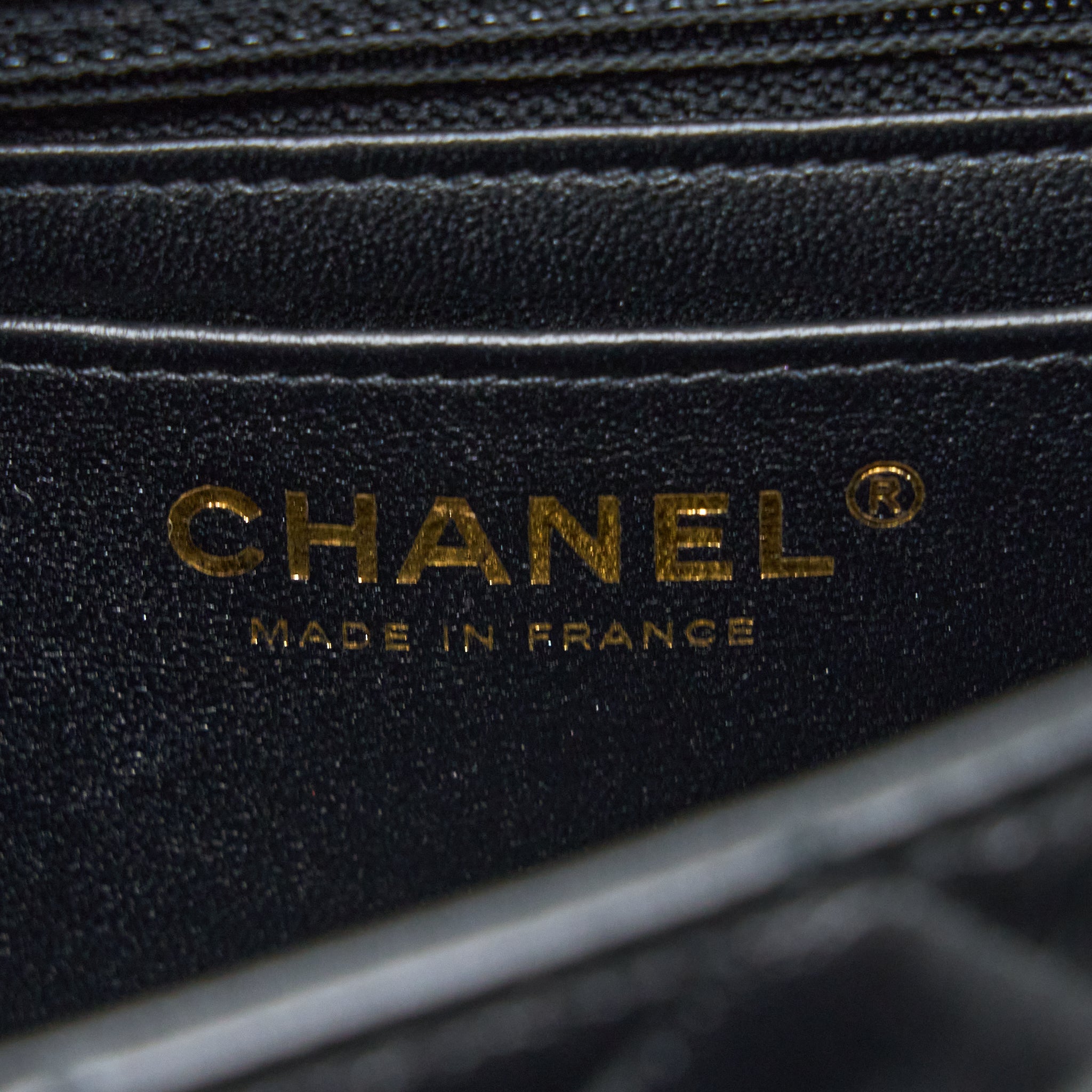 CHANEL CLASSIC MINI RECTANGULAR FLAP BAG LAMBSKIN BLACK LGHW (MICROCHIP)