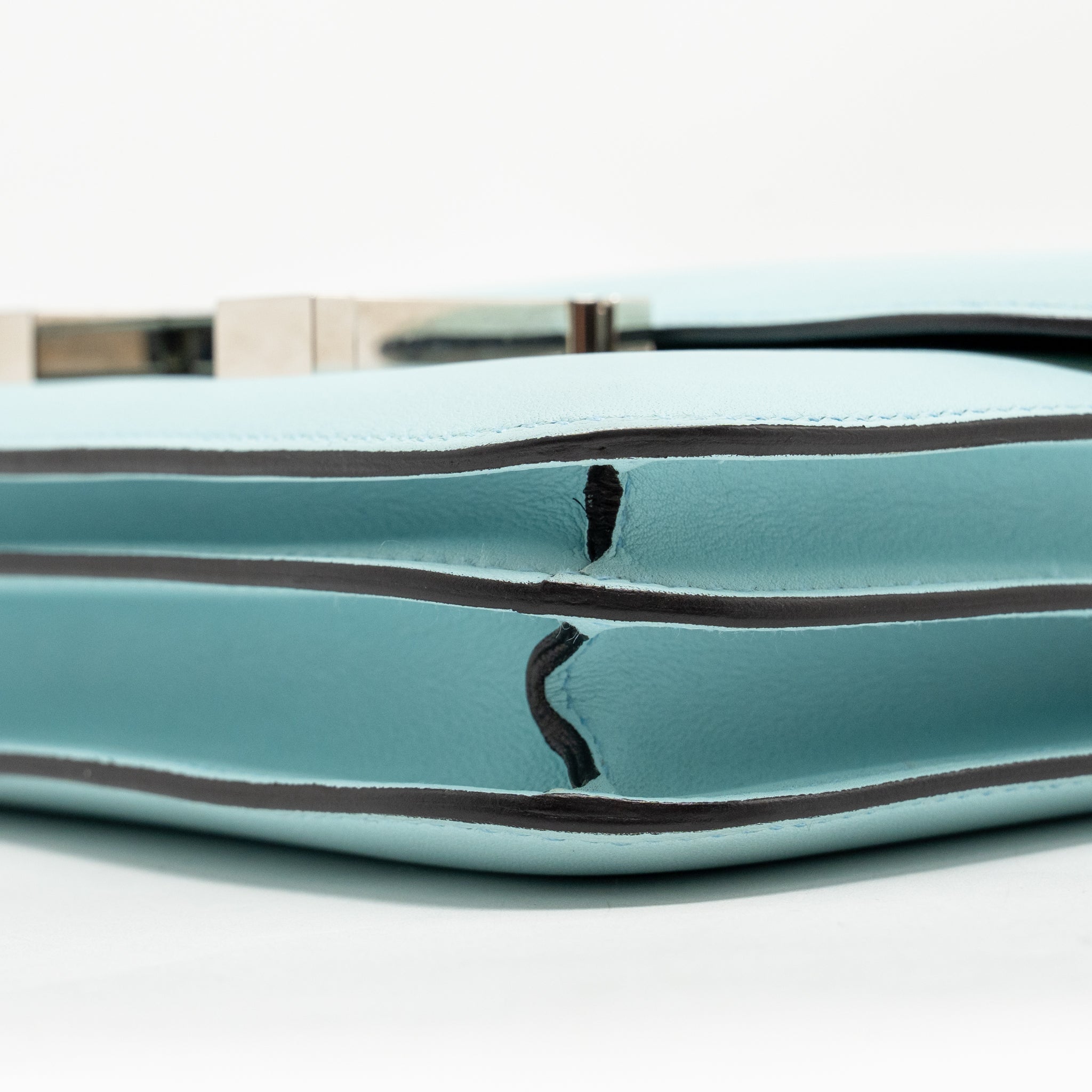 HERMES MINI CONSTANCE SWIFT BLUE ZEPHYR / CACTUS SHW