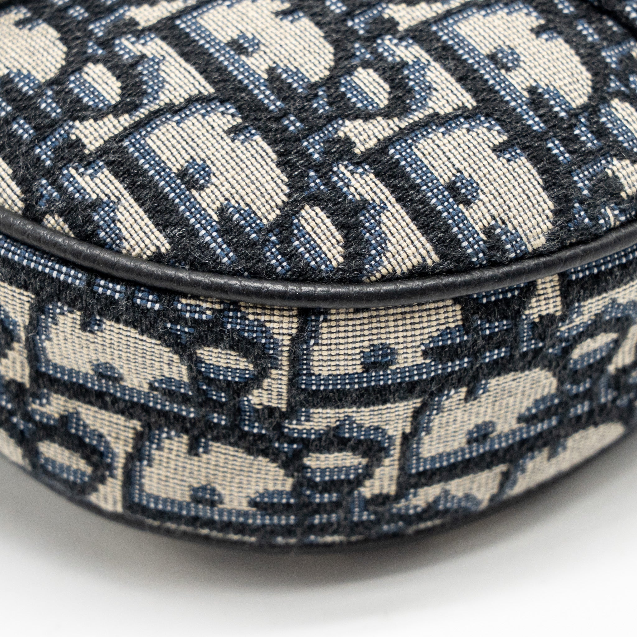 DIOR HOMME SADDLE BAG OBLIQUE JACQUARD MULTICOLOURED HARDWARE