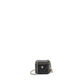CHANEL 23C PEARL CRUSH MINI VANITY WITH CHAIN LAMBSKIN BLACK LGHW (MICROCHIP)