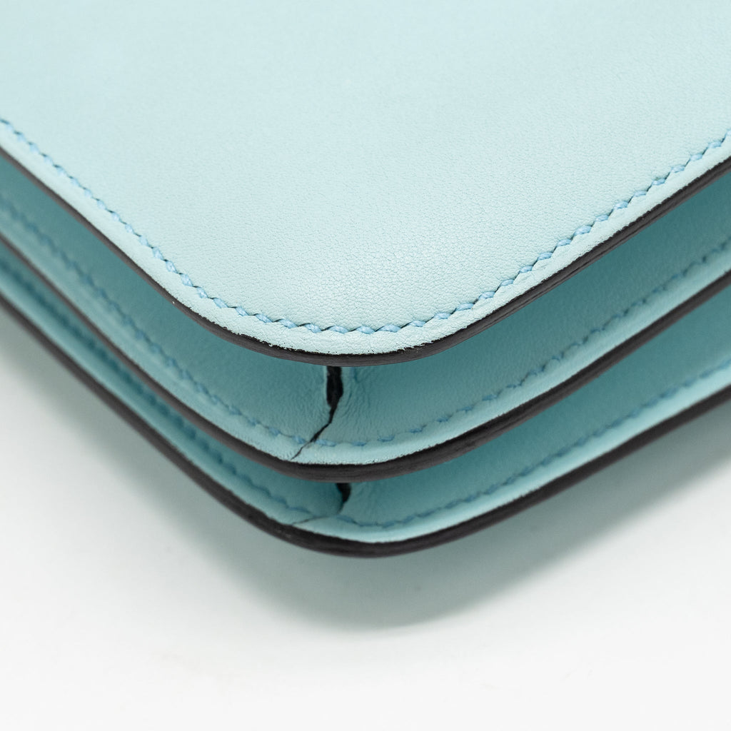 HERMES MINI CONSTANCE SWIFT BLUE ZEPHYR / CACTUS SHW