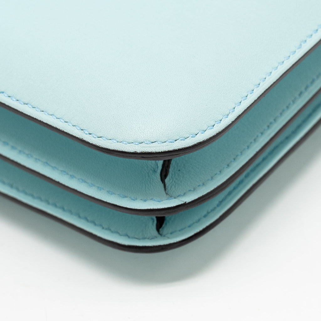 HERMES MINI CONSTANCE SWIFT BLUE ZEPHYR / CACTUS SHW