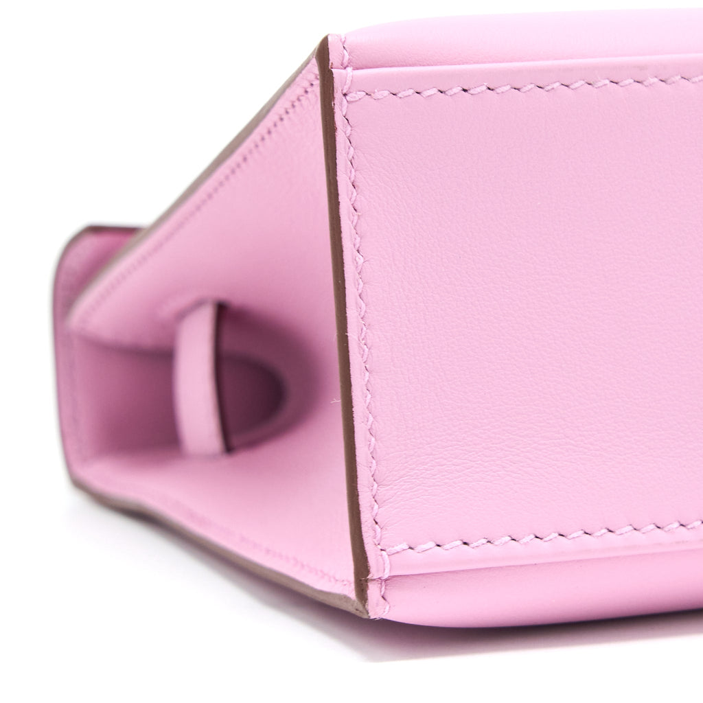 HERMES KELLY POCHETTE SWIFT X9 MAUVE SYLVESTRE RGHW