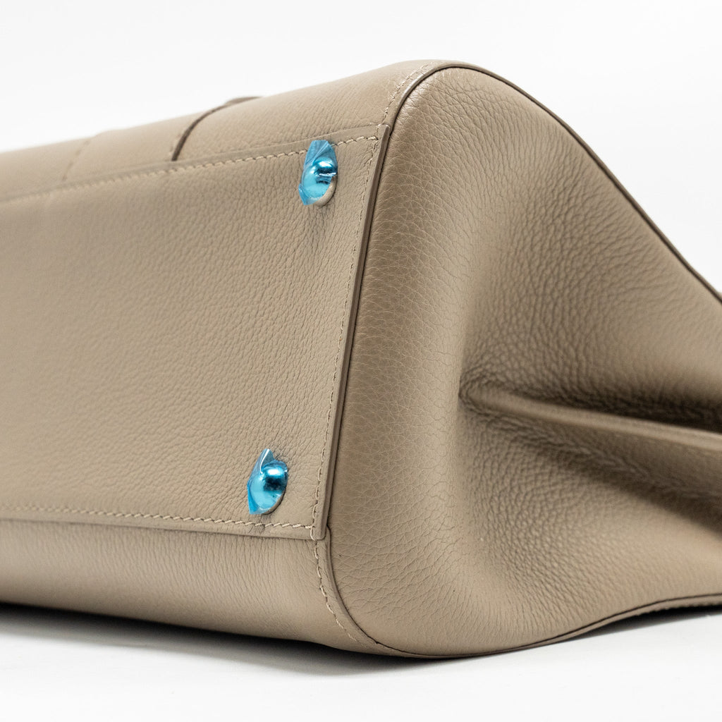 DELVAUX MINI BRILLANT BAG CALFSKIN GREY SHW