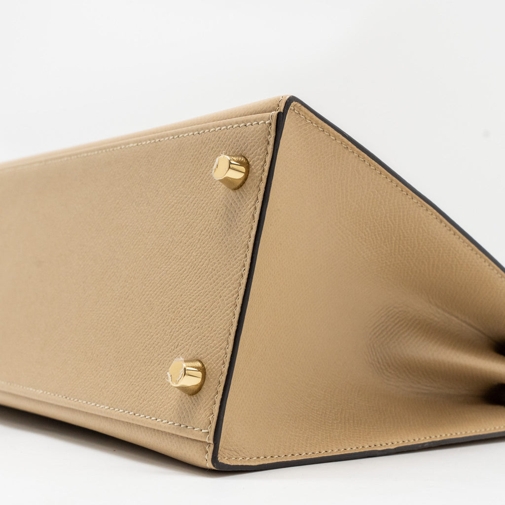 HERMES KELLY 28 SPECIAL ORDER EPSOM TRENCH/CUIVRE GHW