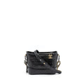 CHANEL SMALL GABRIELLE HOBO BAG AGED CALFSKIN BLACK MULTICOLOUR HARDWARE