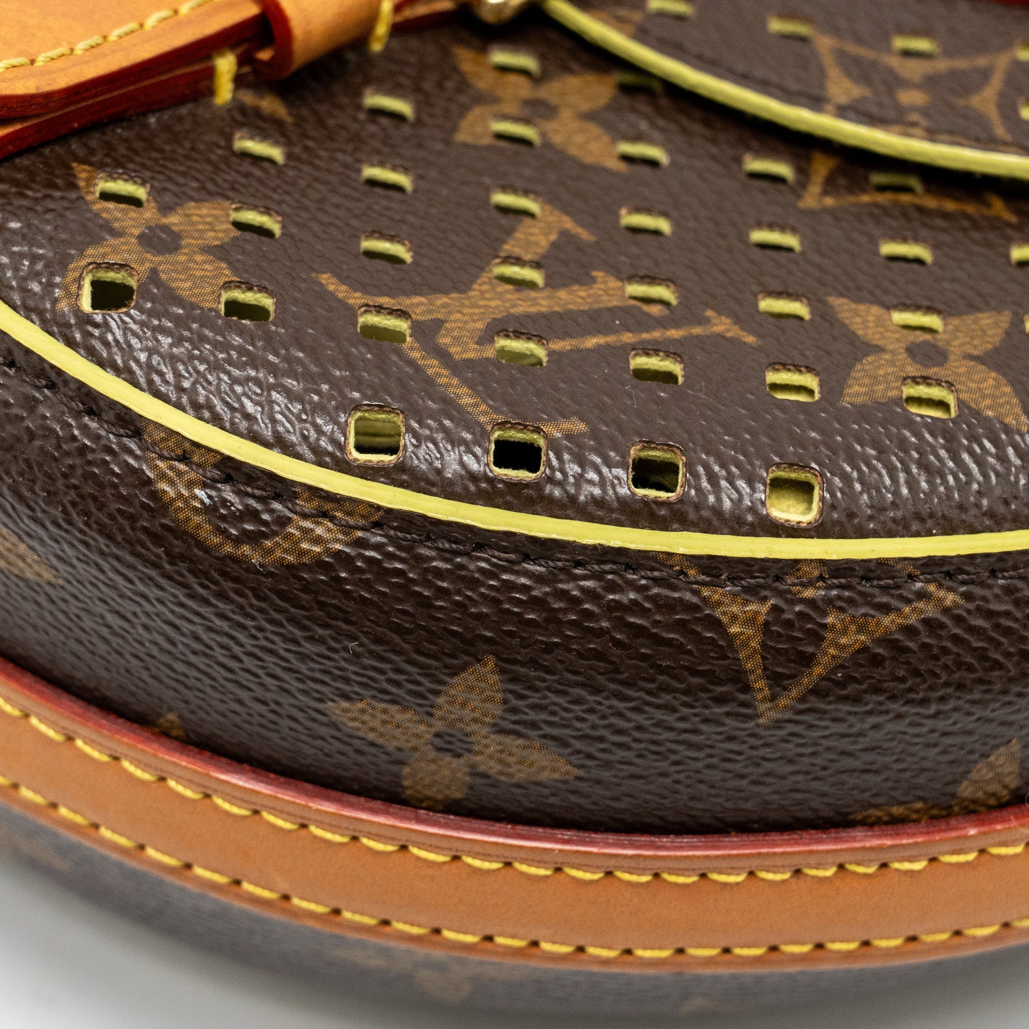 LOUIS VUITTON FLORE CHANTILLY MONOGRAM CANVAS BROWN/GREEN GHW