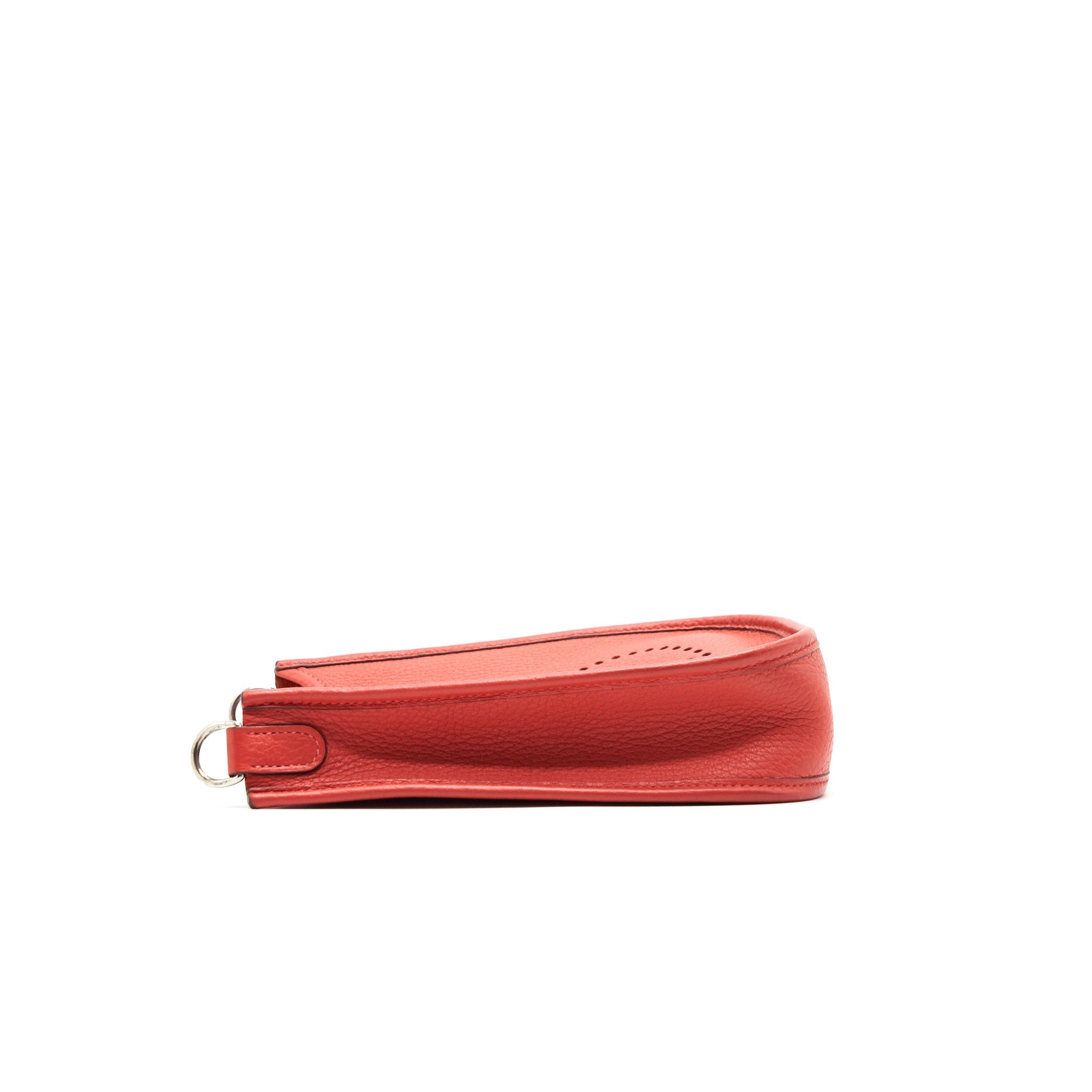 HERMES MINI EVELYNE ROUGE PIVOINE/ ROSE SAKURA