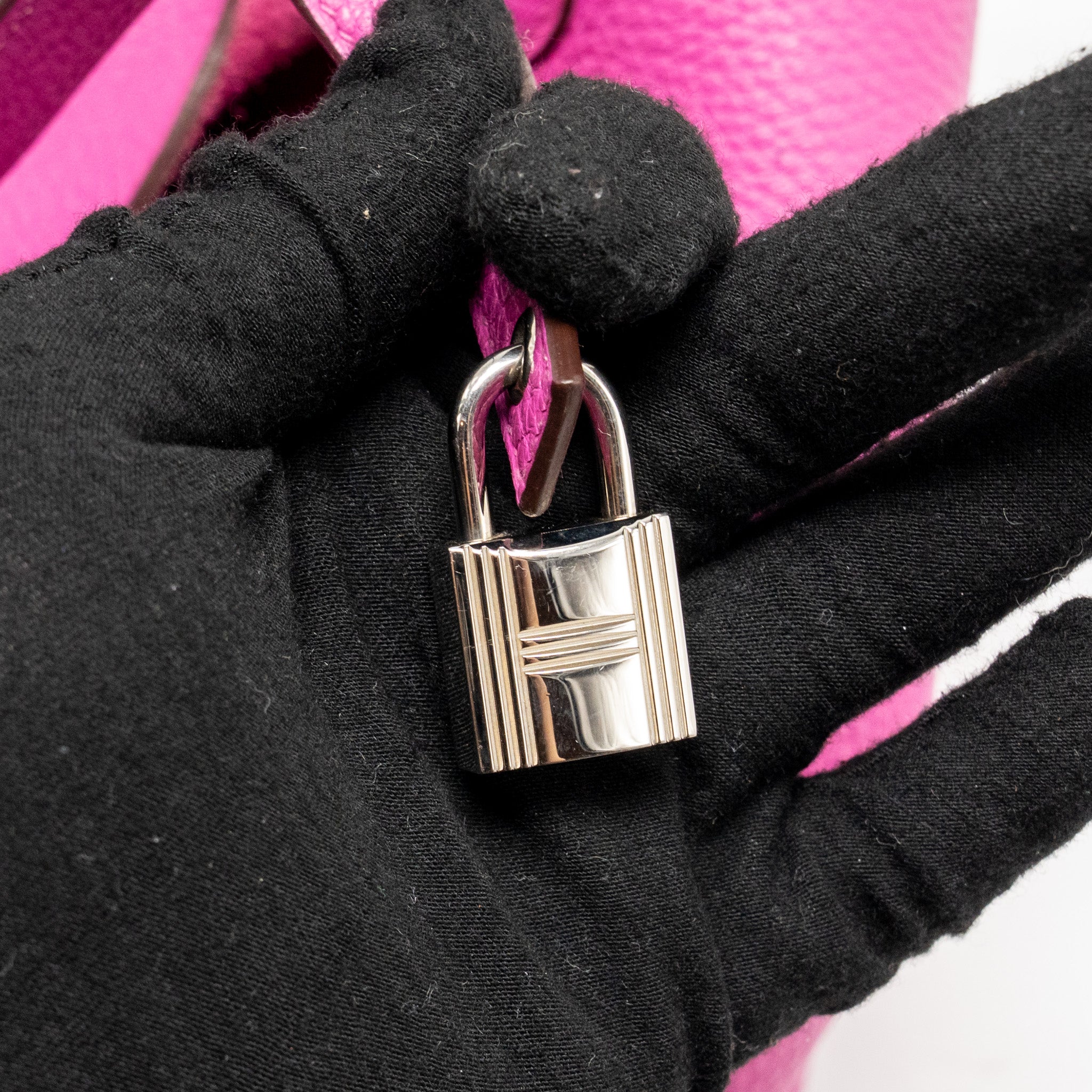 HERMES PICOTIN 22 LOCK BAG CLEMENCE MAGNOLIA SHW