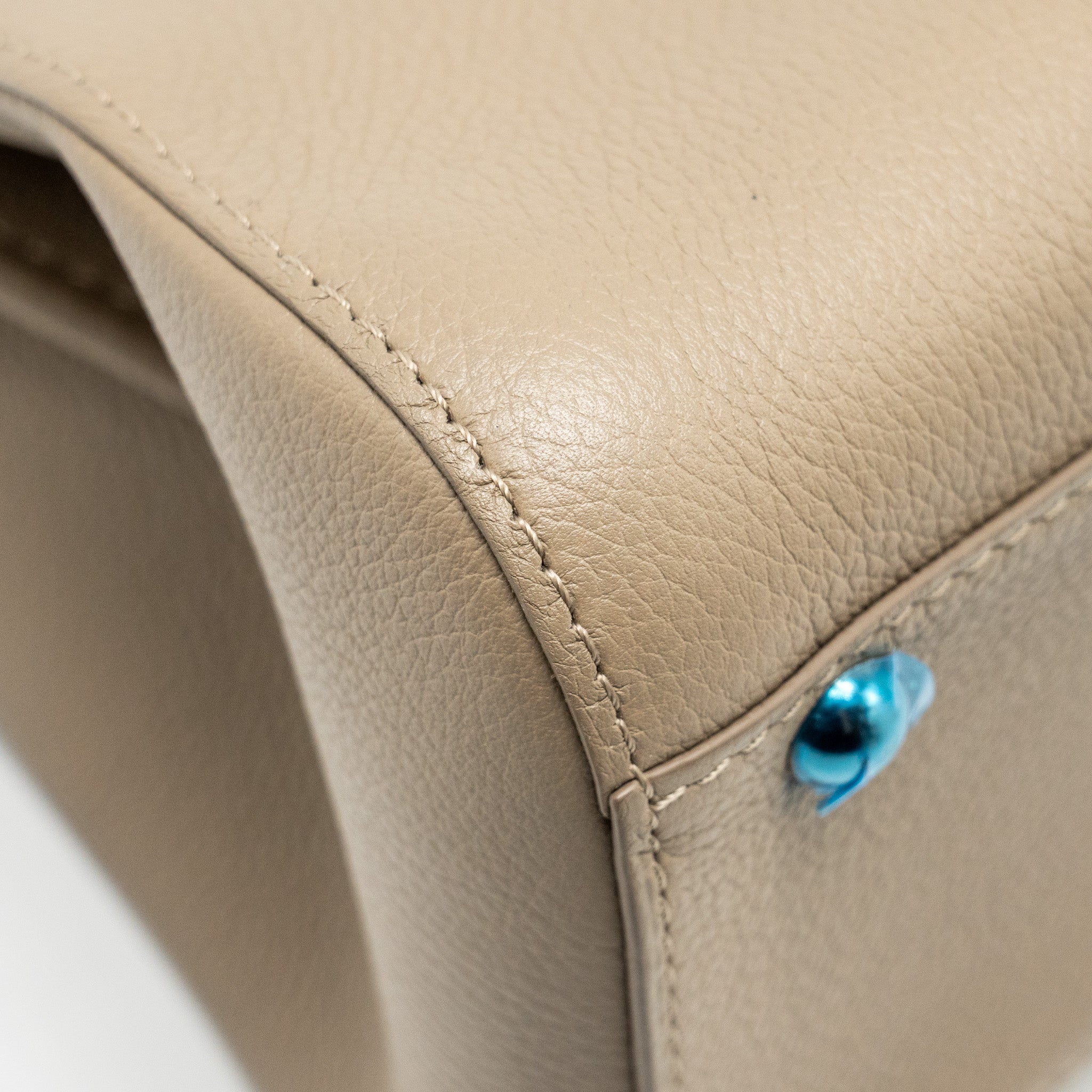 DELVAUX MINI BRILLANT BAG CALFSKIN GREY SHW
