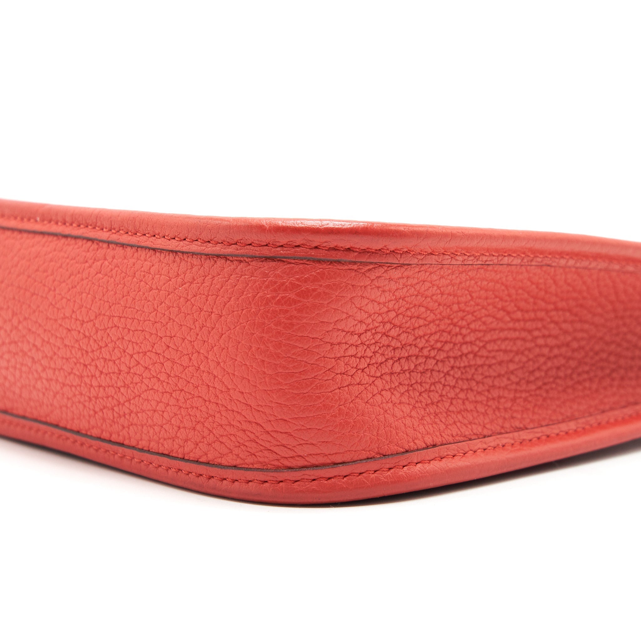HERMES MINI EVELYNE ROUGE PIVOINE/ ROSE SAKURA
