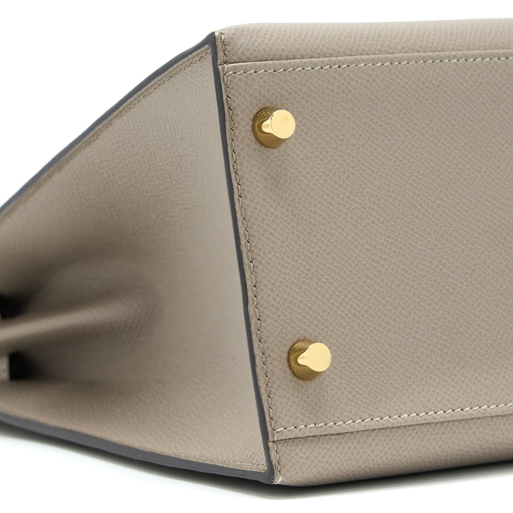 HERMES KELLY 32 EPSOM M8 GRIS ASPHALT GHW