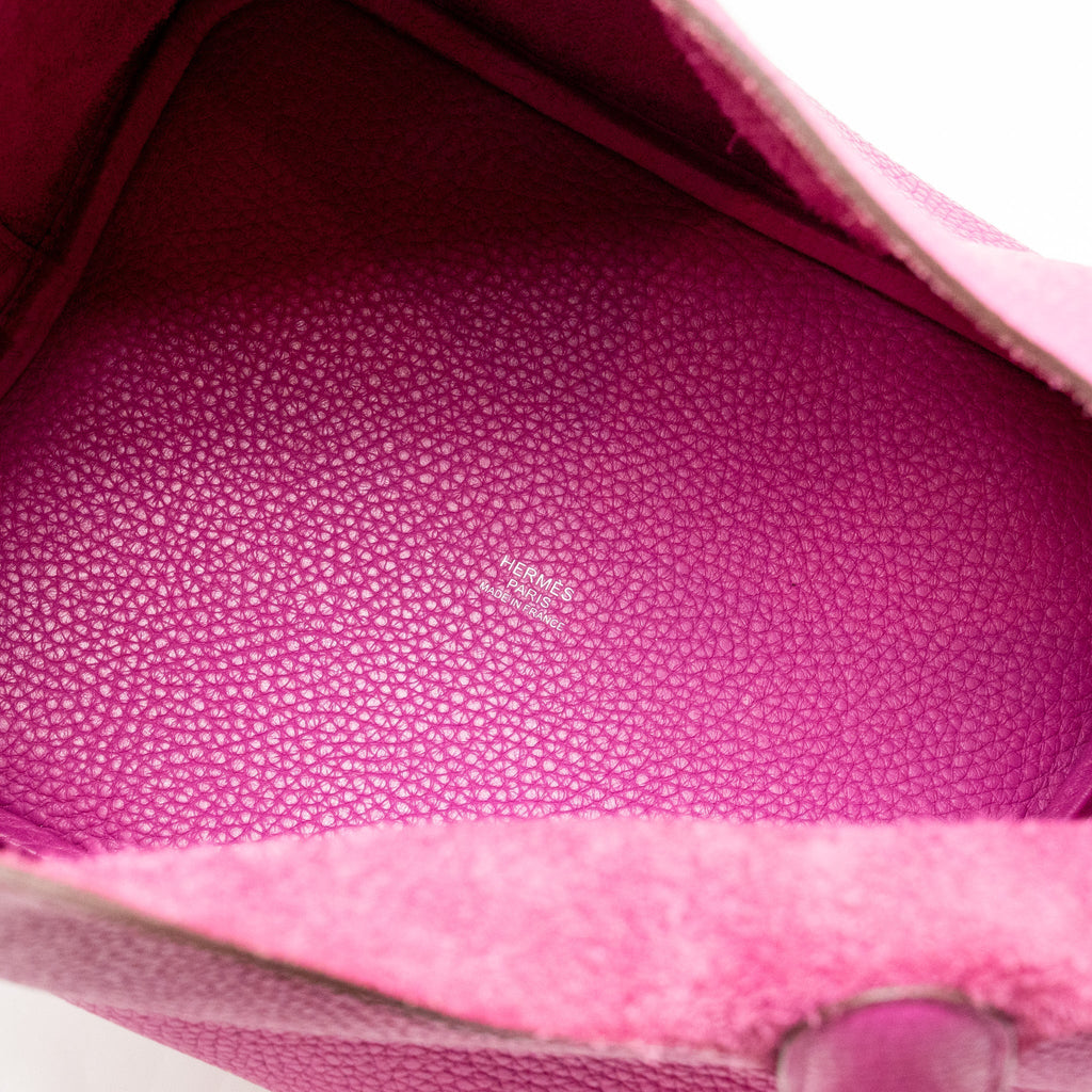 HERMES PICOTIN 22 LOCK BAG CLEMENCE MAGNOLIA SHW