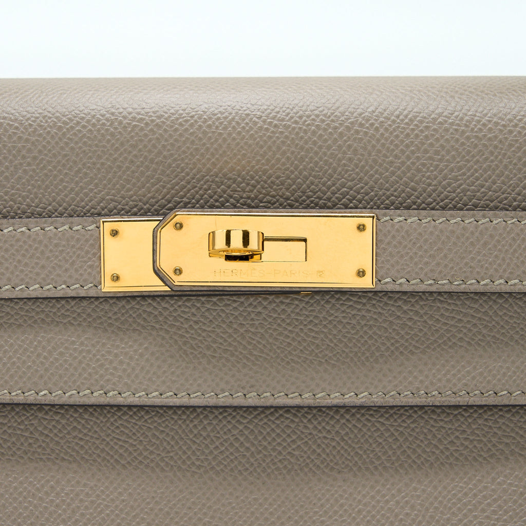 HERMES KELLY 32 EPSOM M8 GRIS ASPHALT GHW