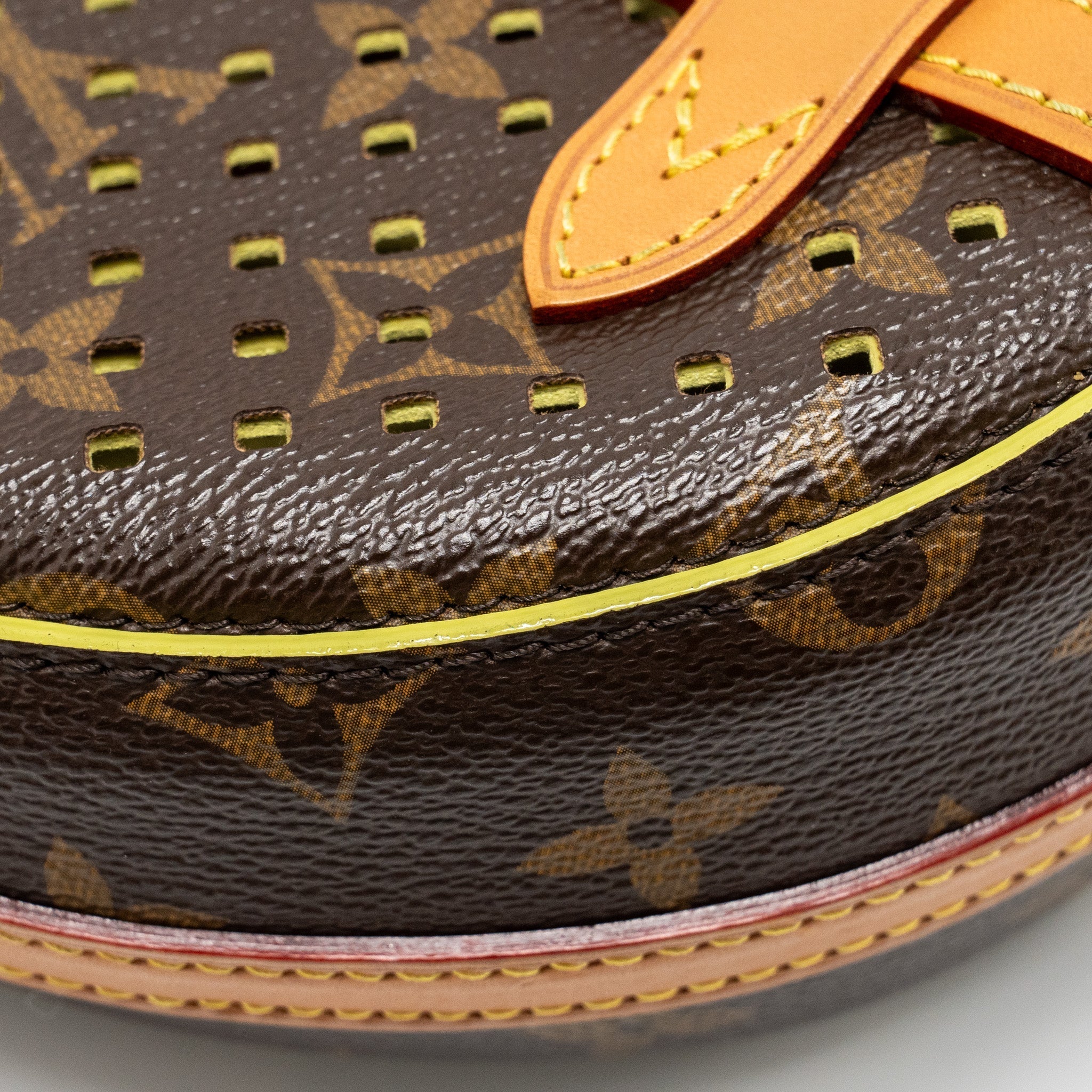 LOUIS VUITTON FLORE CHANTILLY MONOGRAM CANVAS BROWN/GREEN GHW