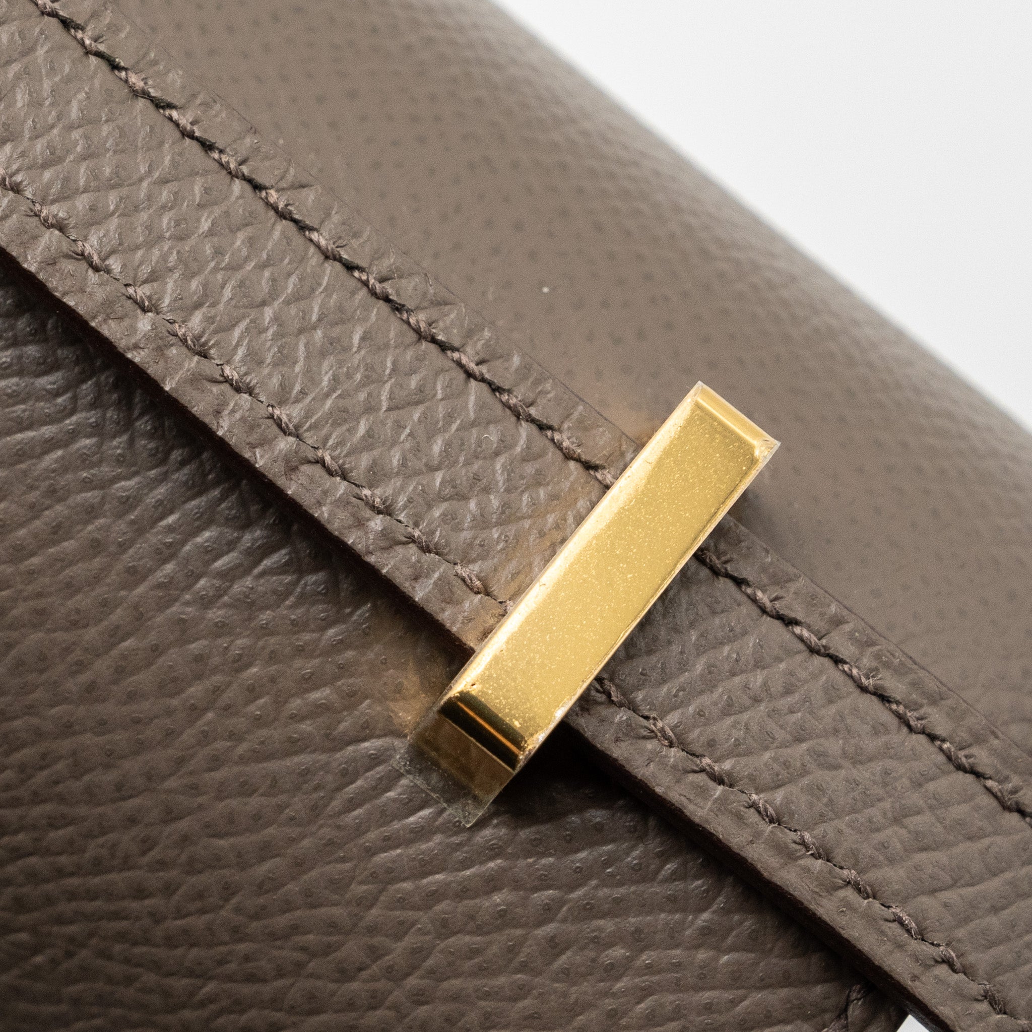 HERMES MINI CONSTANCE EPSOM GRIS ETAIN GHW