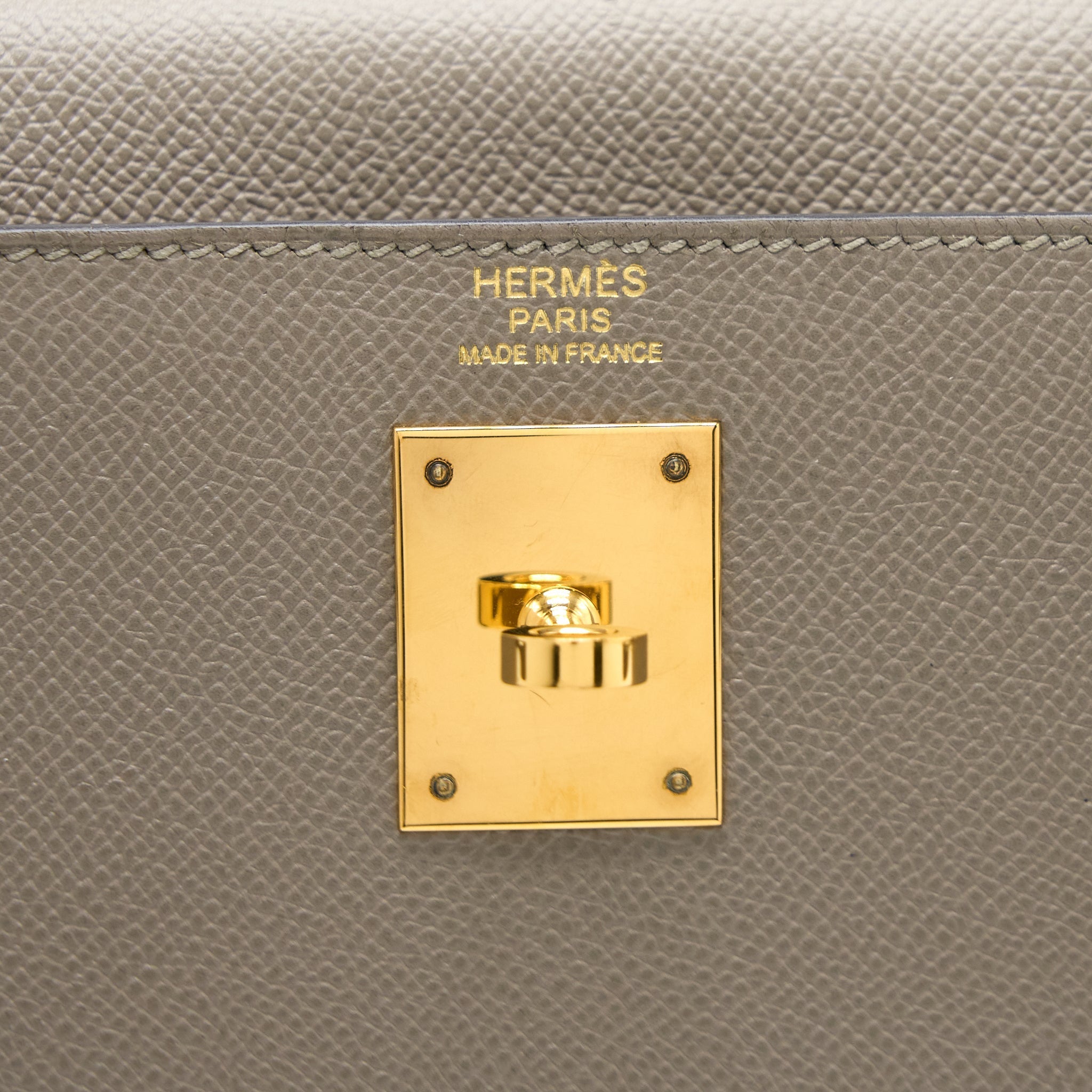 HERMES KELLY 32 EPSOM M8 GRIS ASPHALT GHW