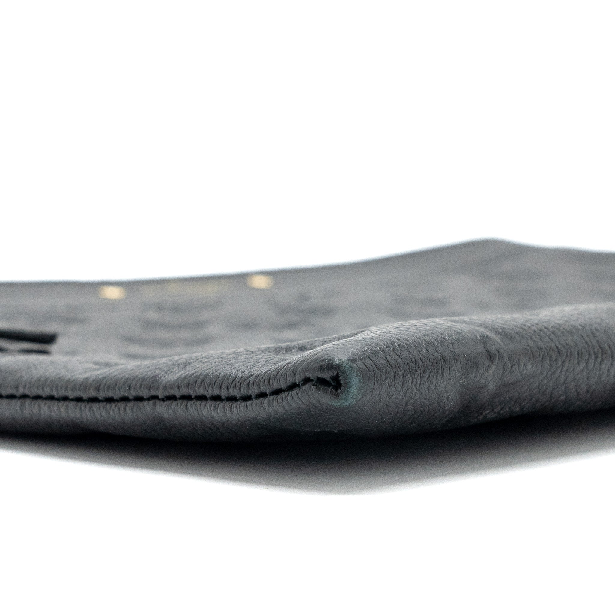LOUIS VUITTON CLUTCH MONOGRAM EMPREINTE CALFSKIN BALCK GHW