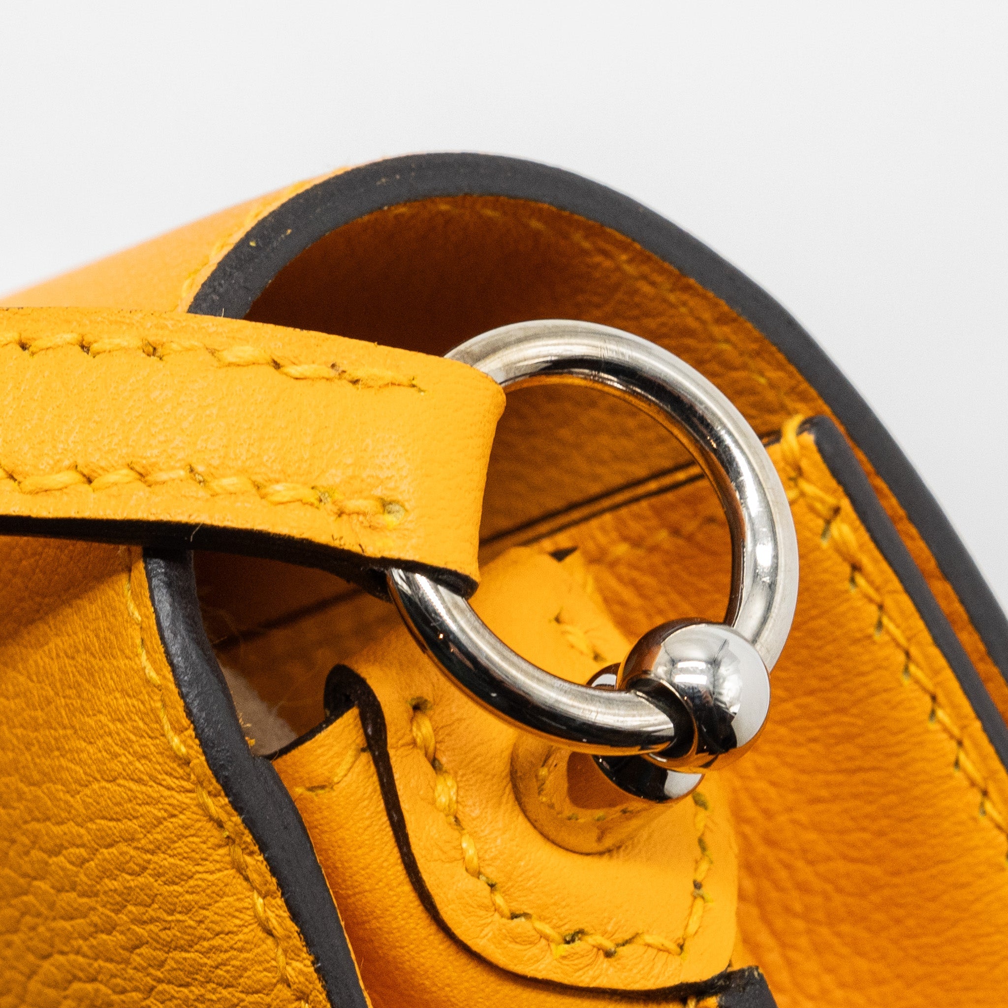 HERMES MINI ROULIS EVERCOLOR JAUNE D’OR LGHW