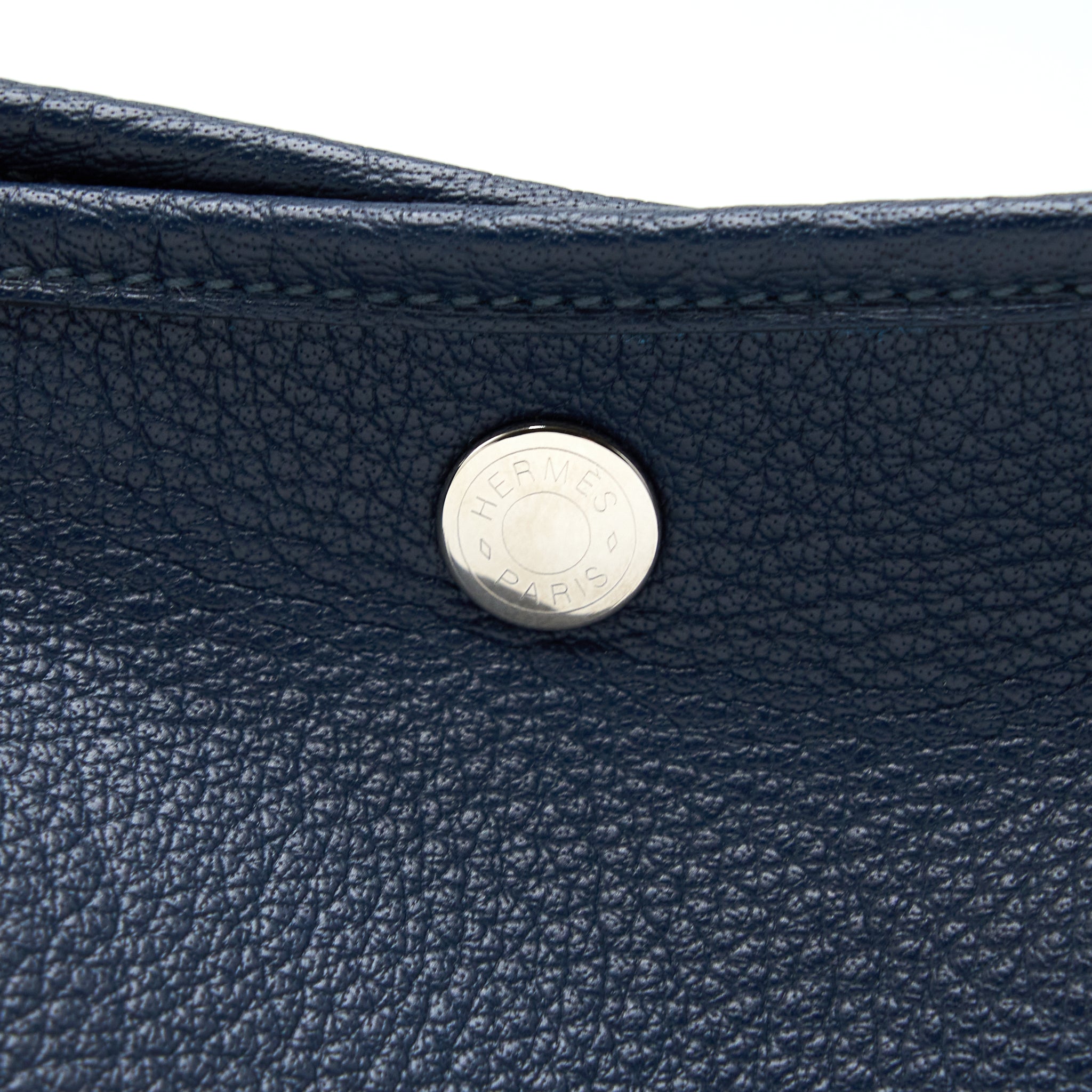 HERMES GARDEN PARTY 36 CLEMENCE BLUE NUIT SHW