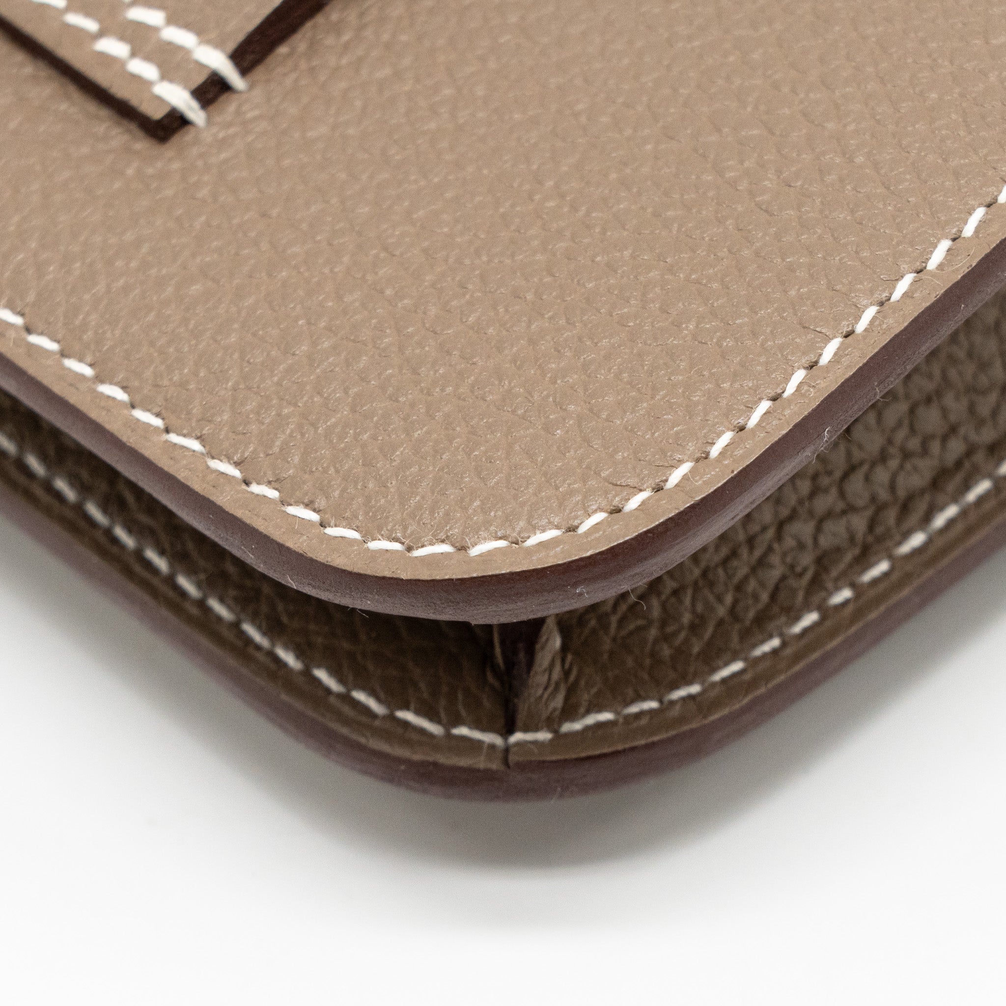 HERMES CONSTANCE SLIM EVERCOLOR ETOUPE GHW