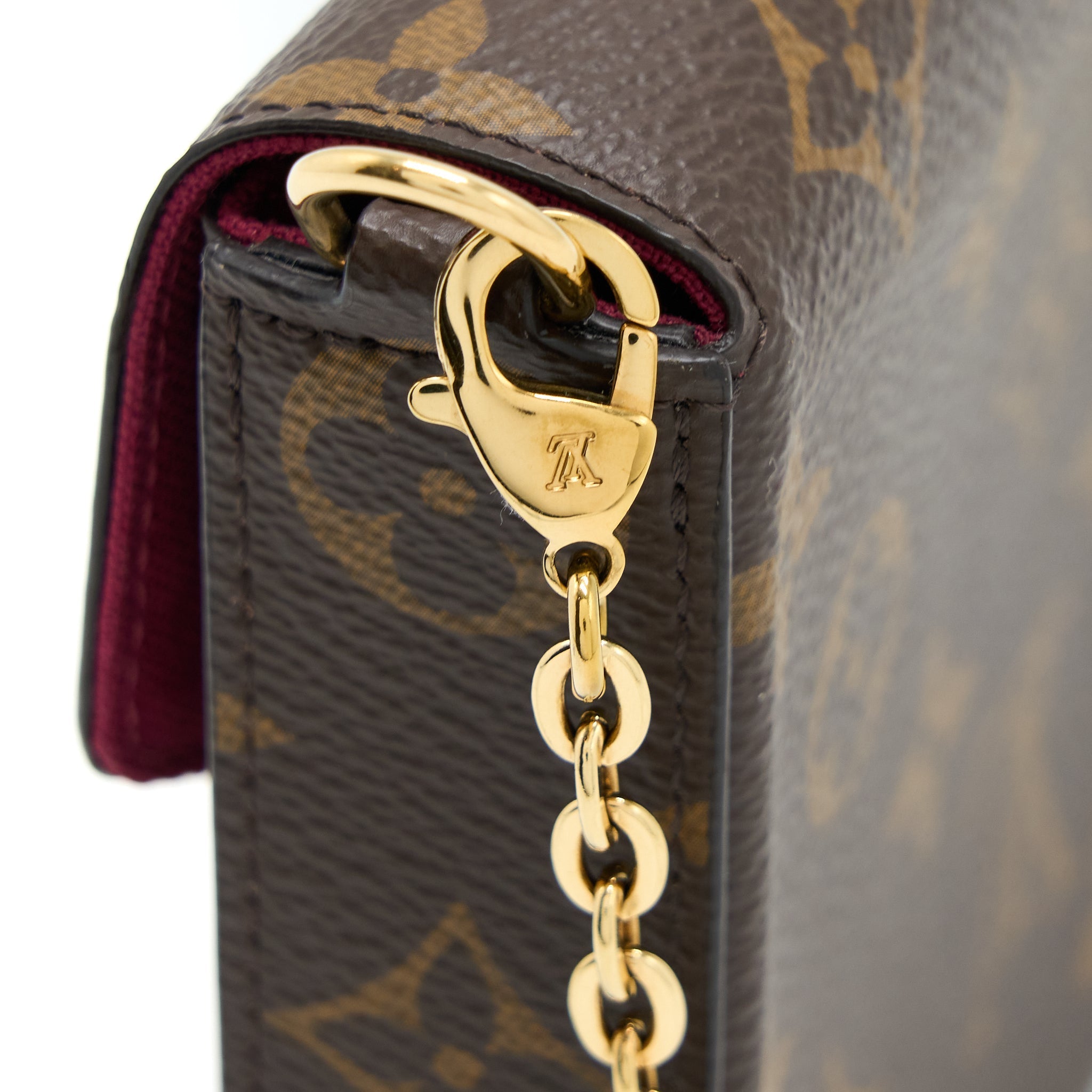 LOUIS VUITTON FELICIE POCHETTE MONOGRAM CANVAS GHW