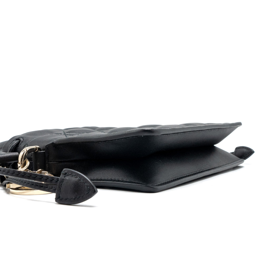 DIOR MILLY CROSSBODY BAG LAMBSKIN BLACK LGHW