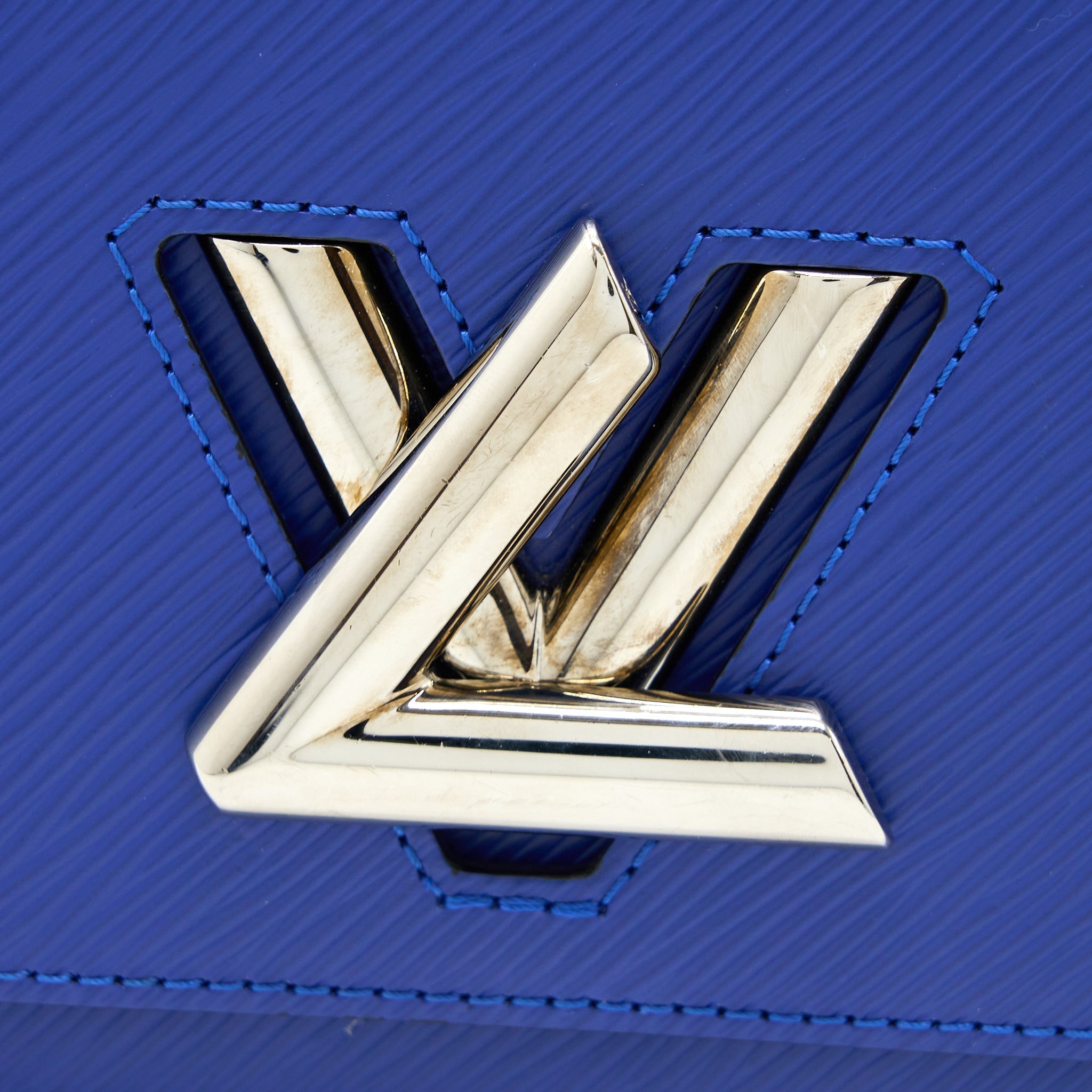LOUIS VUITTON TWIST PM EPI BLUE SHW