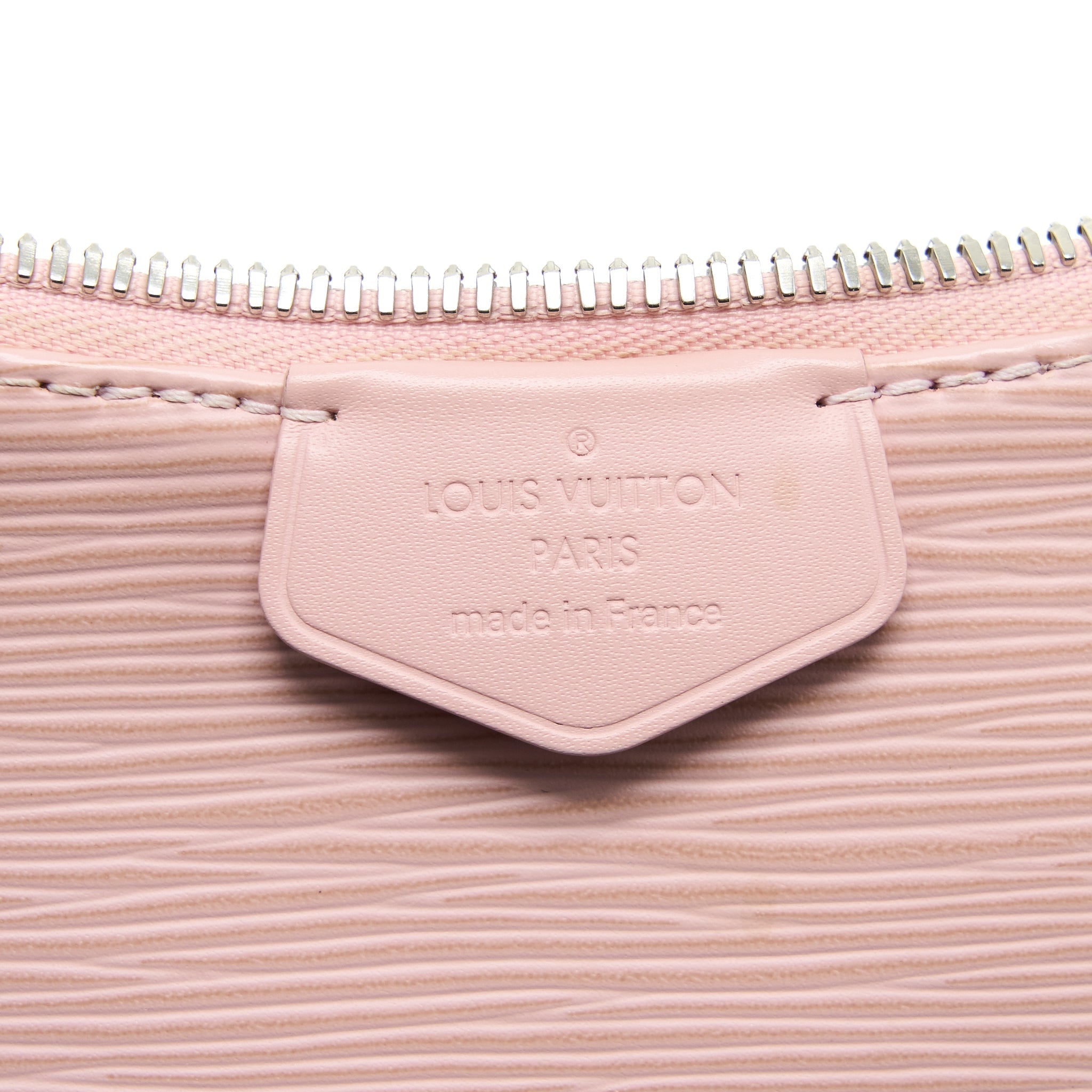 LOUIS VUITTON POCHETTE BAG EPI PINK SHW (NEW VERSION)