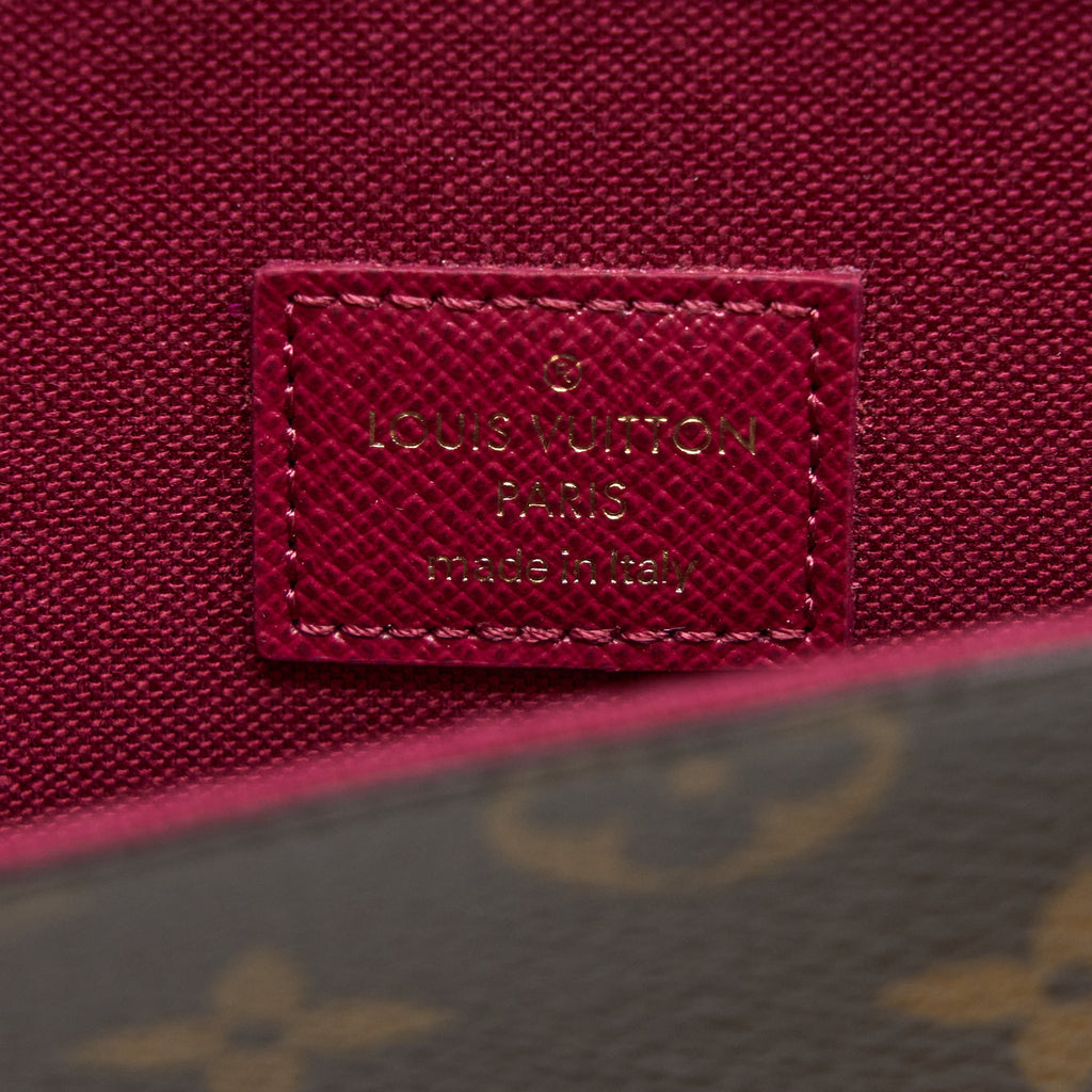 LOUIS VUITTON FELICIE POCHETTE MONOGRAM CANVAS GHW