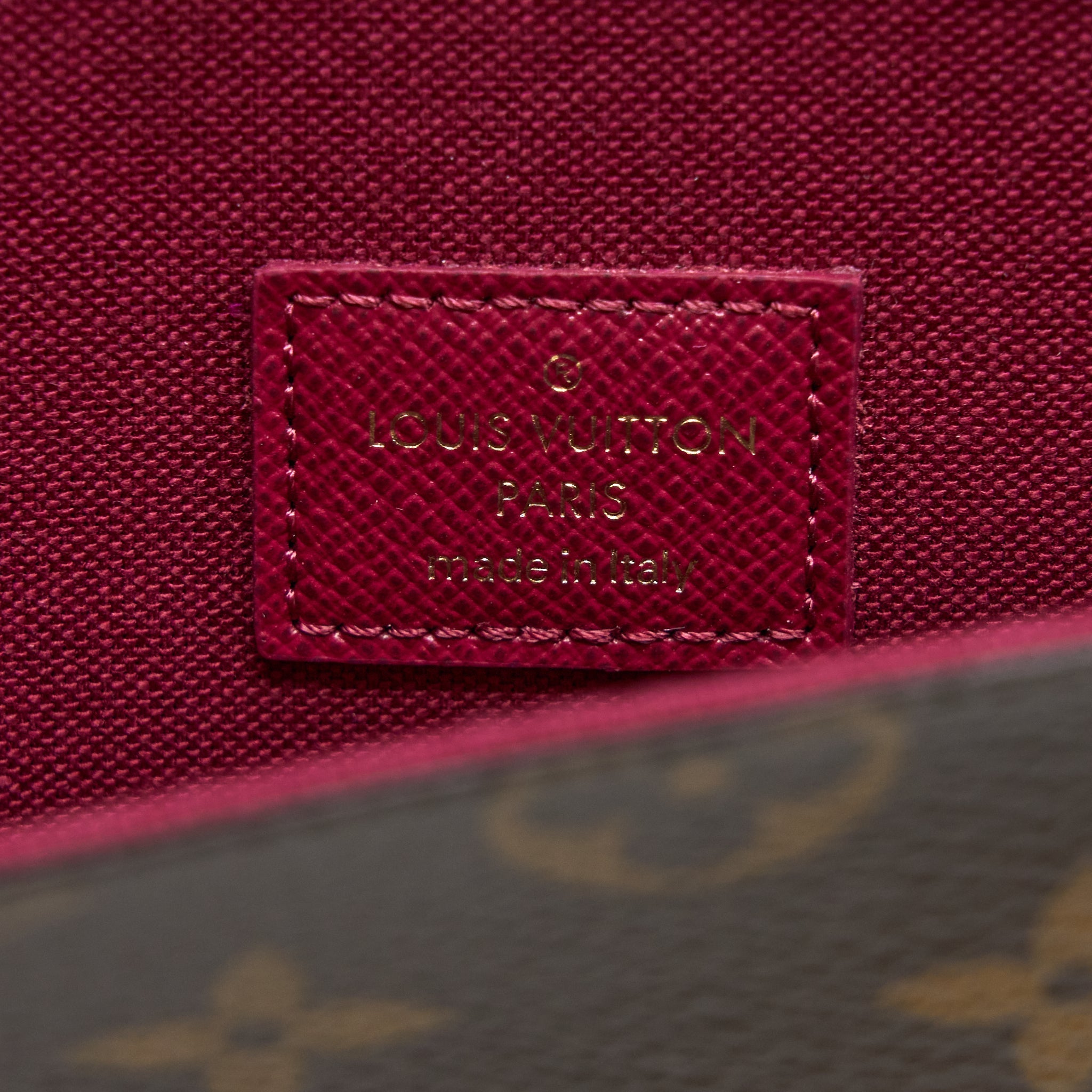 LOUIS VUITTON FELICIE POCHETTE MONOGRAM CANVAS GHW