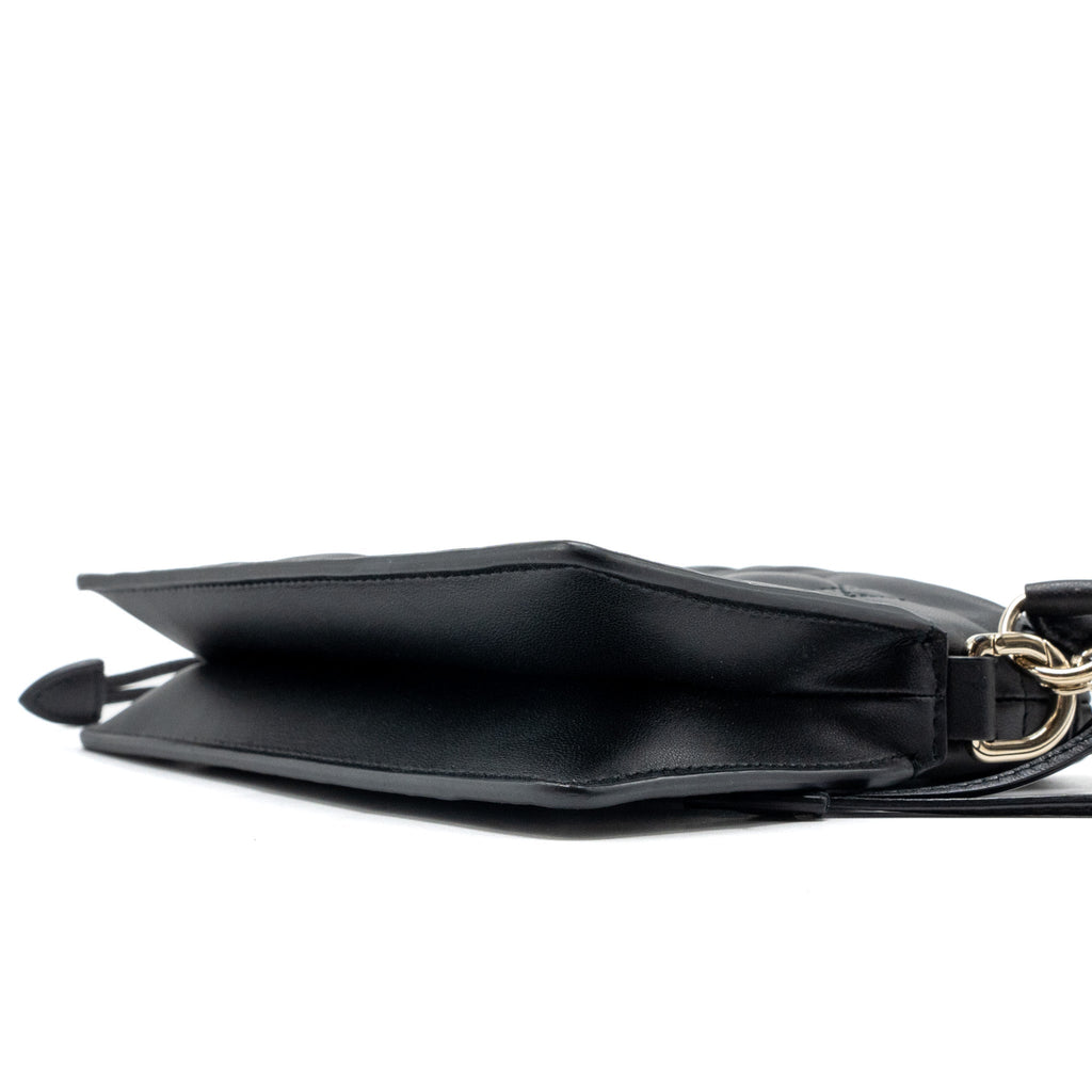 DIOR MILLY CROSSBODY BAG LAMBSKIN BLACK LGHW