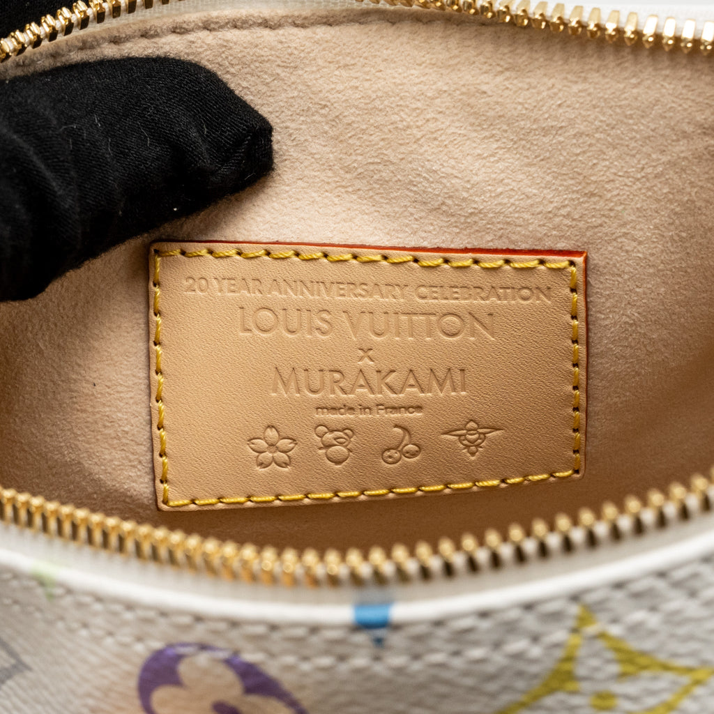 LOUIS VUITTON X TAKASHI MURAKAMI SPEEDY BANDOULIÈRE 25 MONOGRAM CANVAS WHITE/ MULTICOLOUR GHW