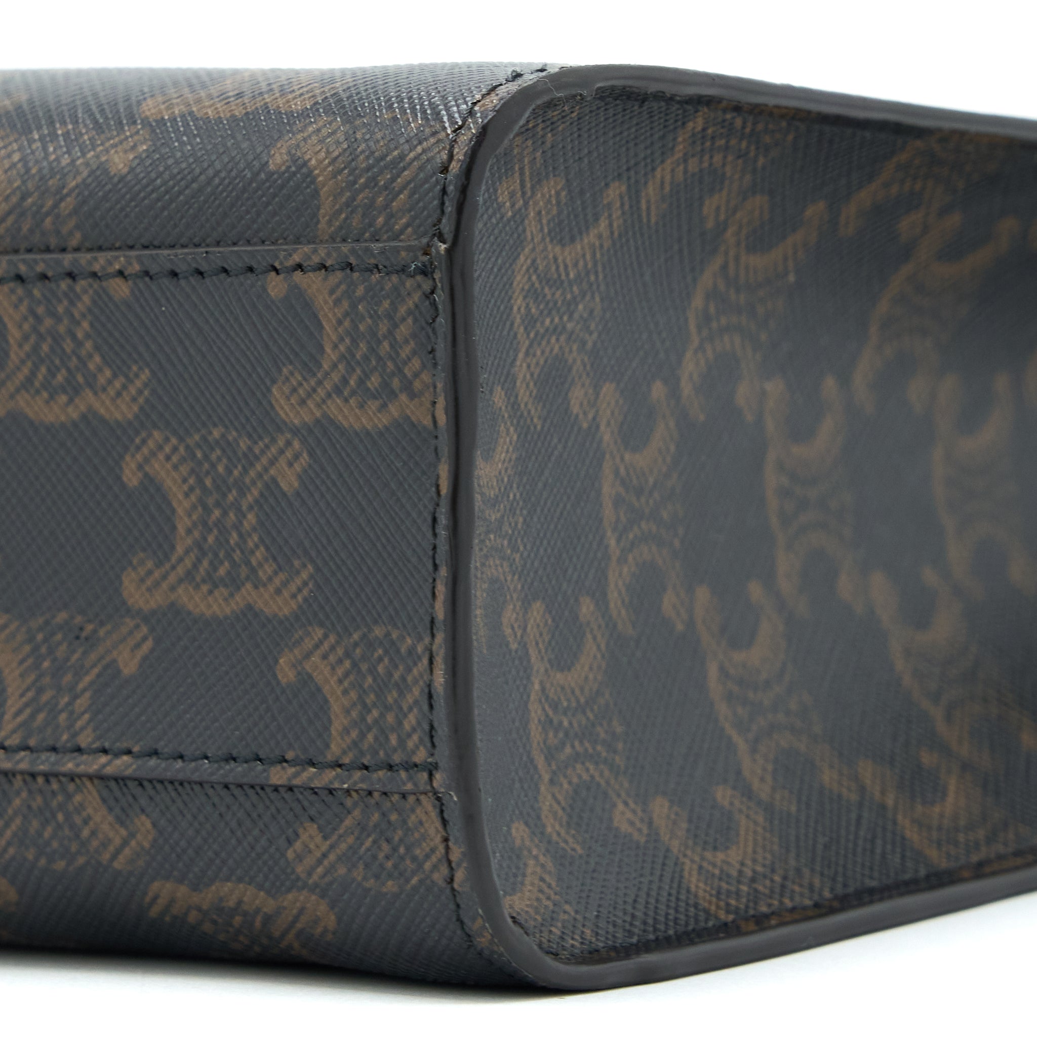 CELINE VERTICAL CABAS TRIOMPHE CANVAS GHW