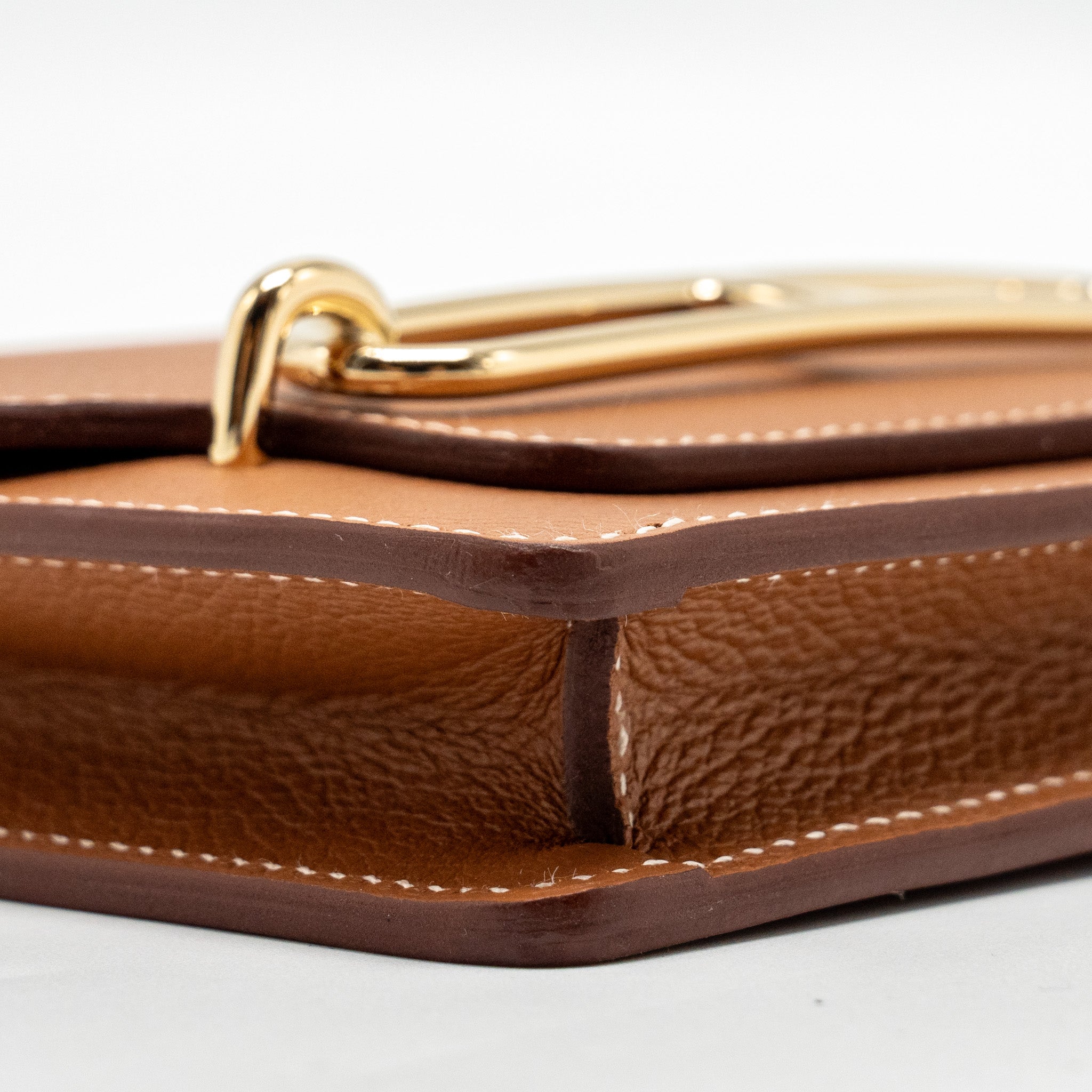 HERMES ROULIS SLIM EVERCOLOR GOLD/LIME GHW